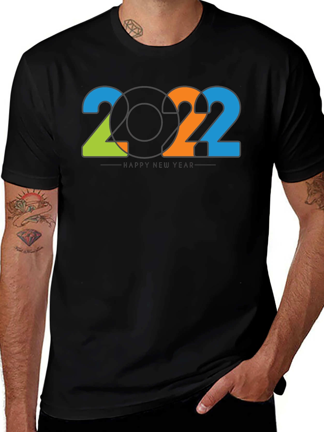 Variant 11 of 2022 Graphic Tee - Stylish Men's T-Shirt