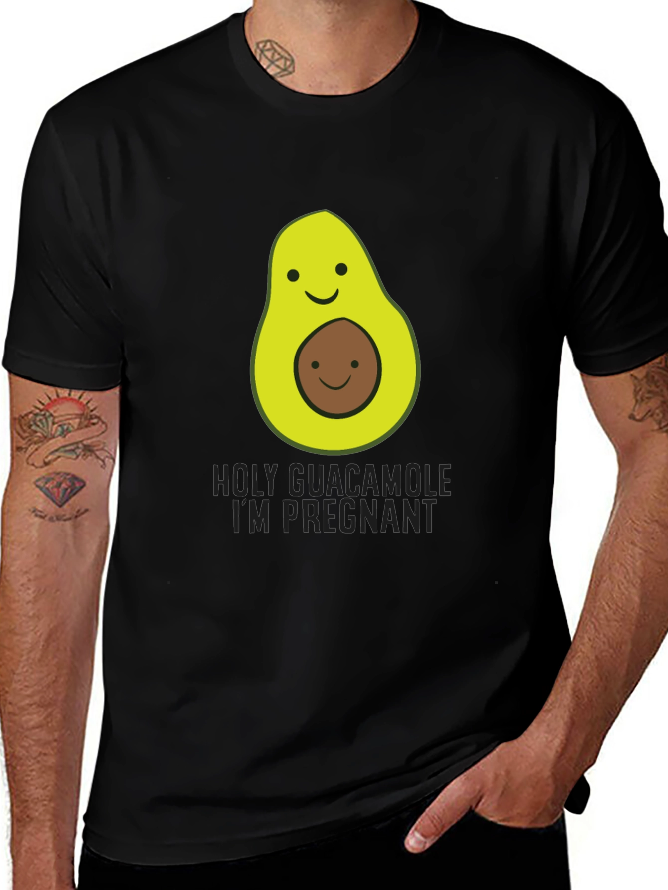 Variant 26 of Holy Guacamole I'm Pregnant T-Shirt