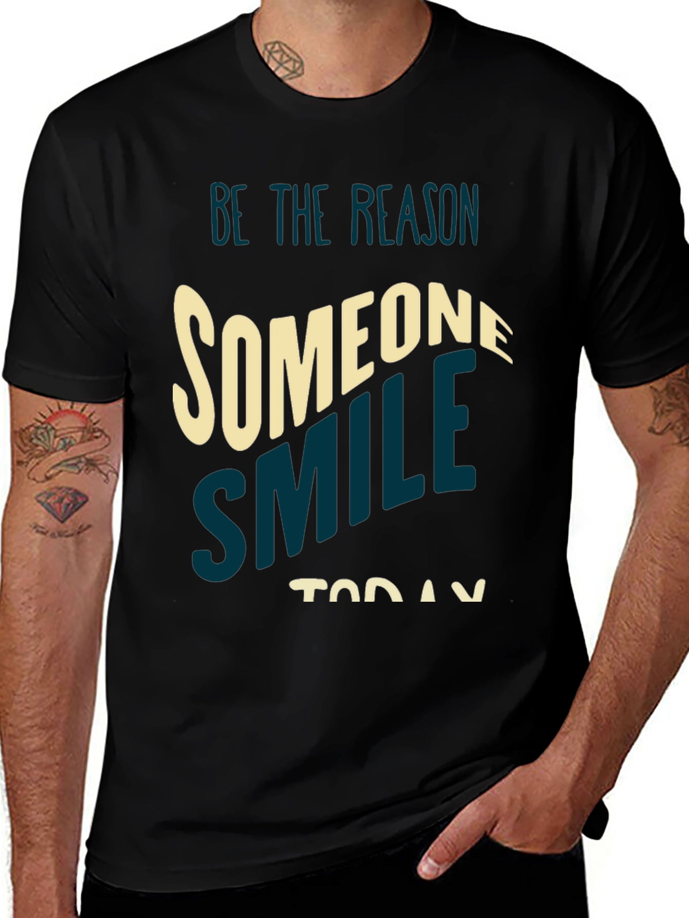 Variant 8 of Be The Reason Smile Graphic Tee
