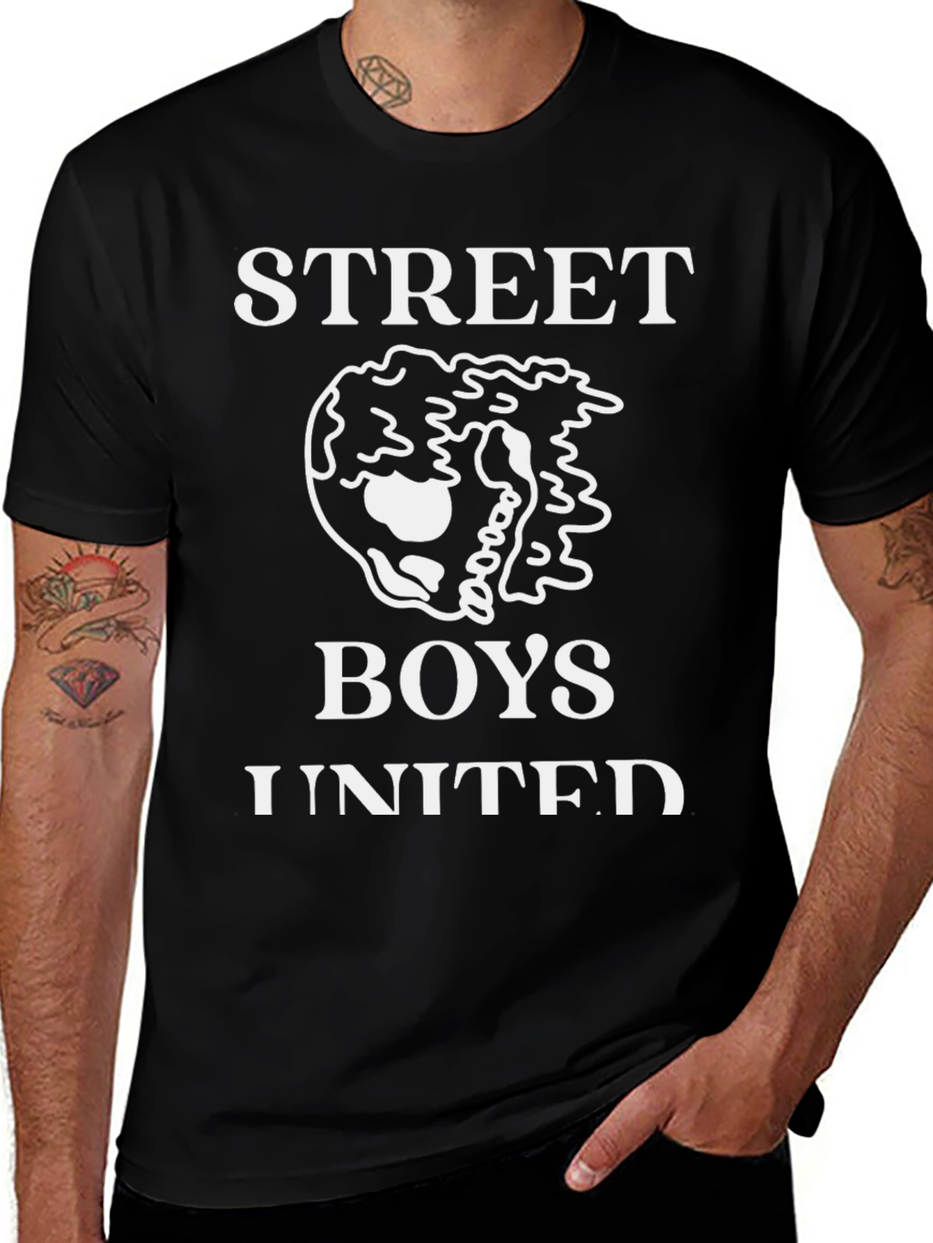 Variant 9 of Street Boys United Black T-Shirt