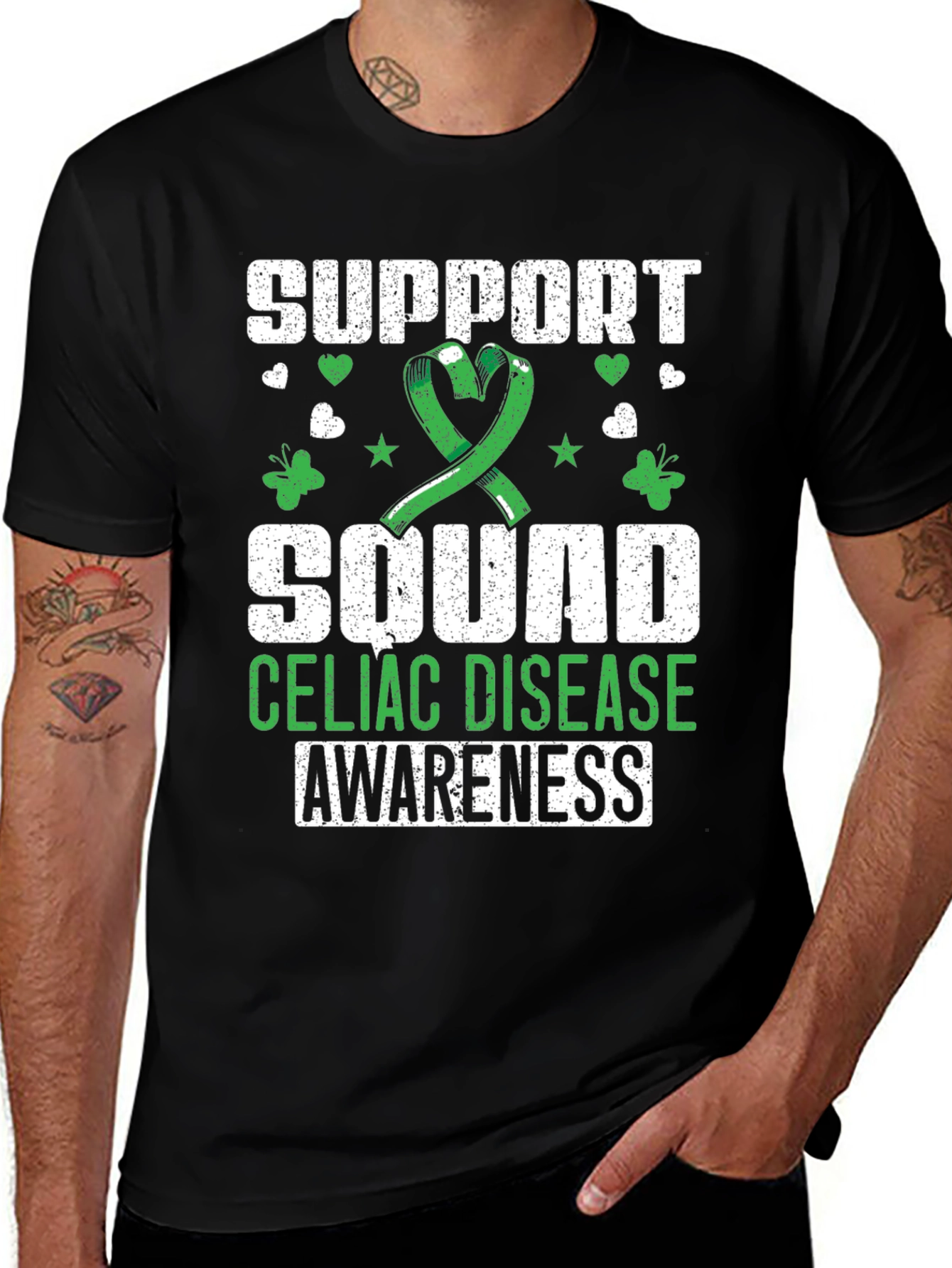 Celiac Disease Awareness Support Squad T-Shirt