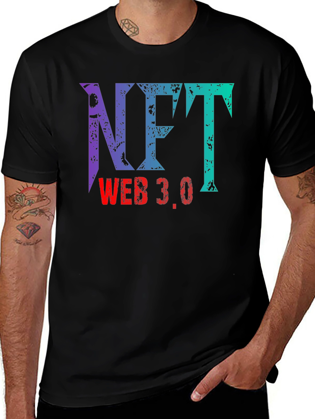 NFT Web 3.0 Graphic Tee - Modern Tech Shirt