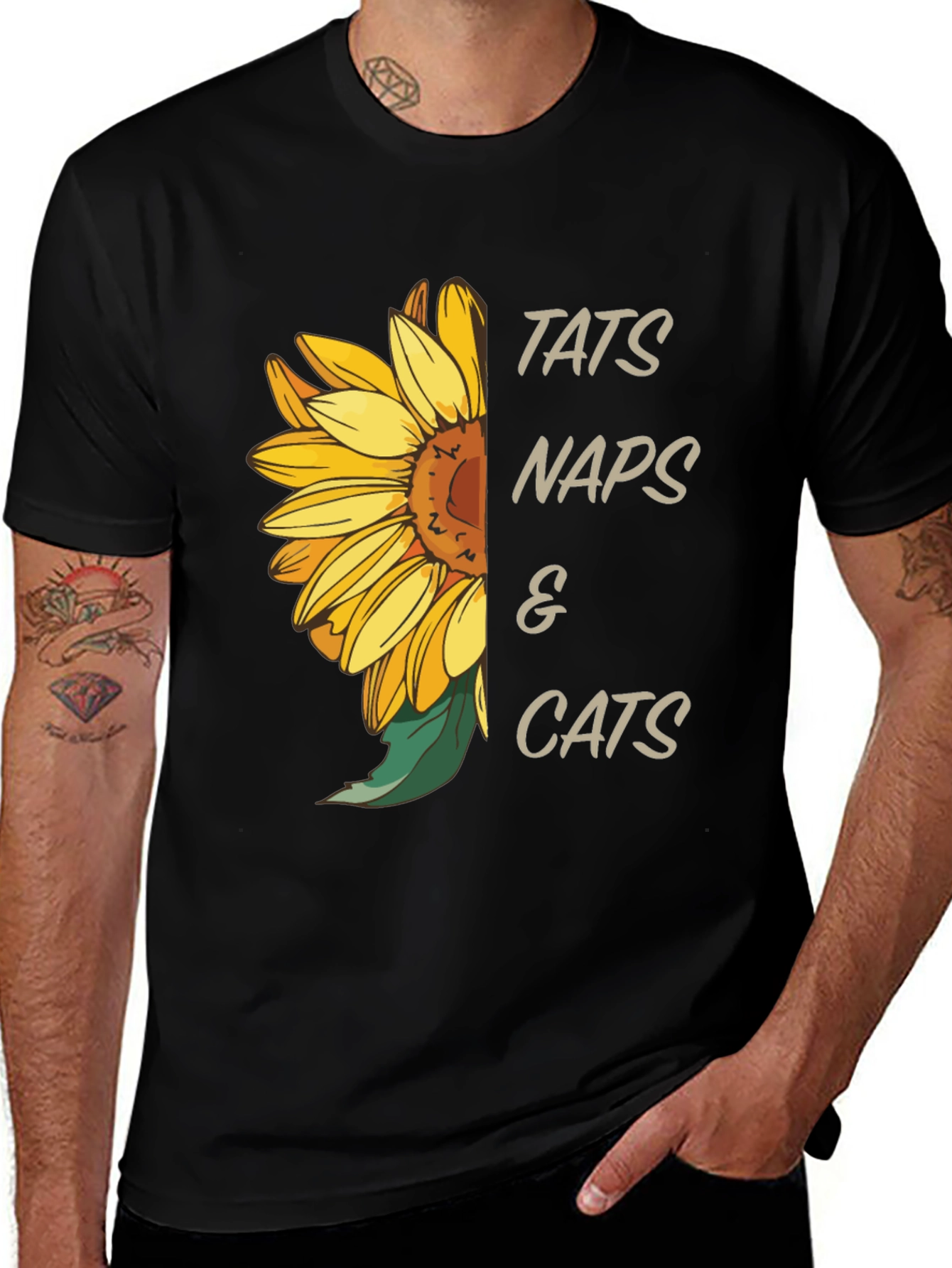 Variant 6 of Tats Naps & Cats T-Shirt