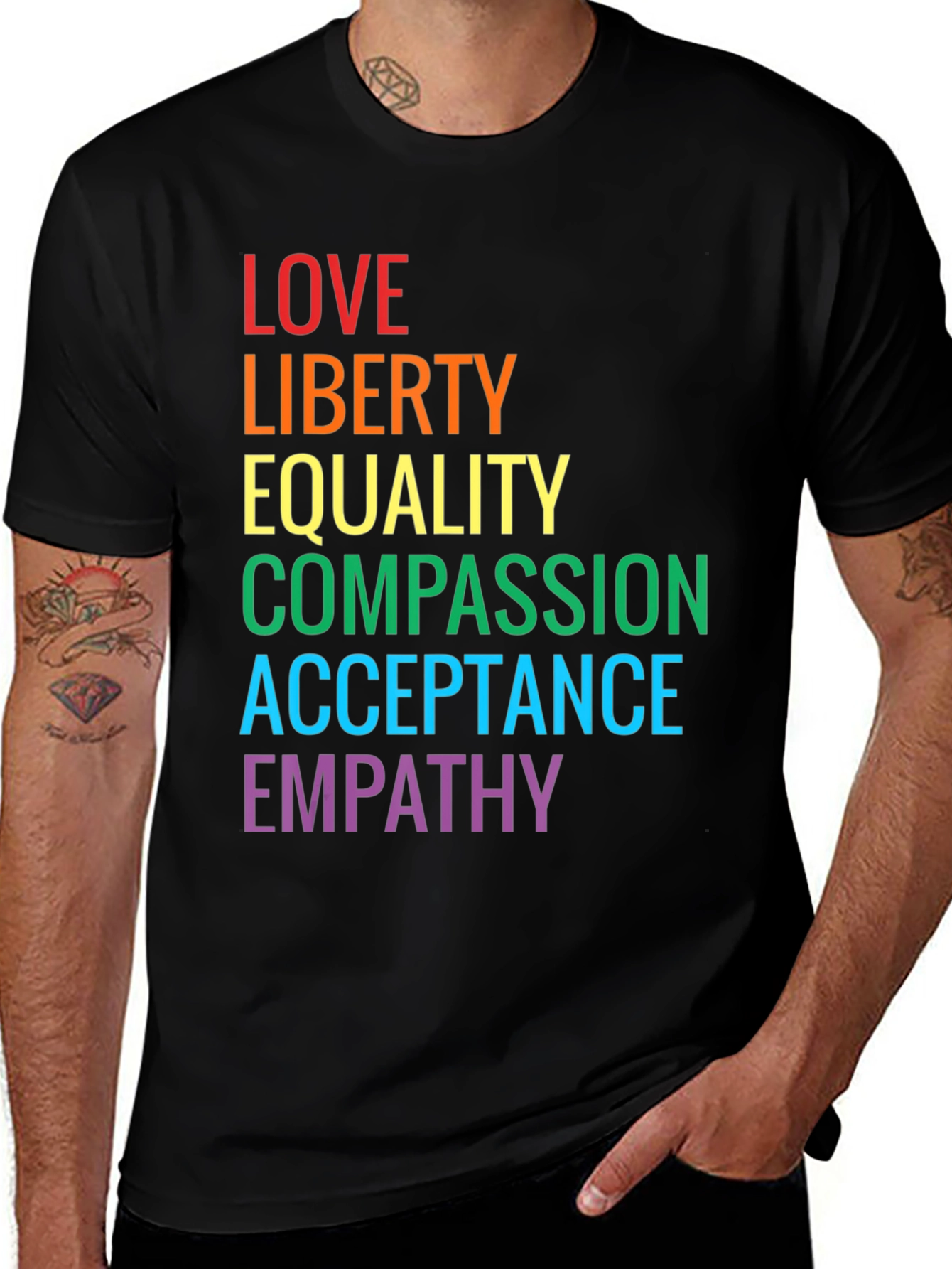 Love Liberty Equality Tee