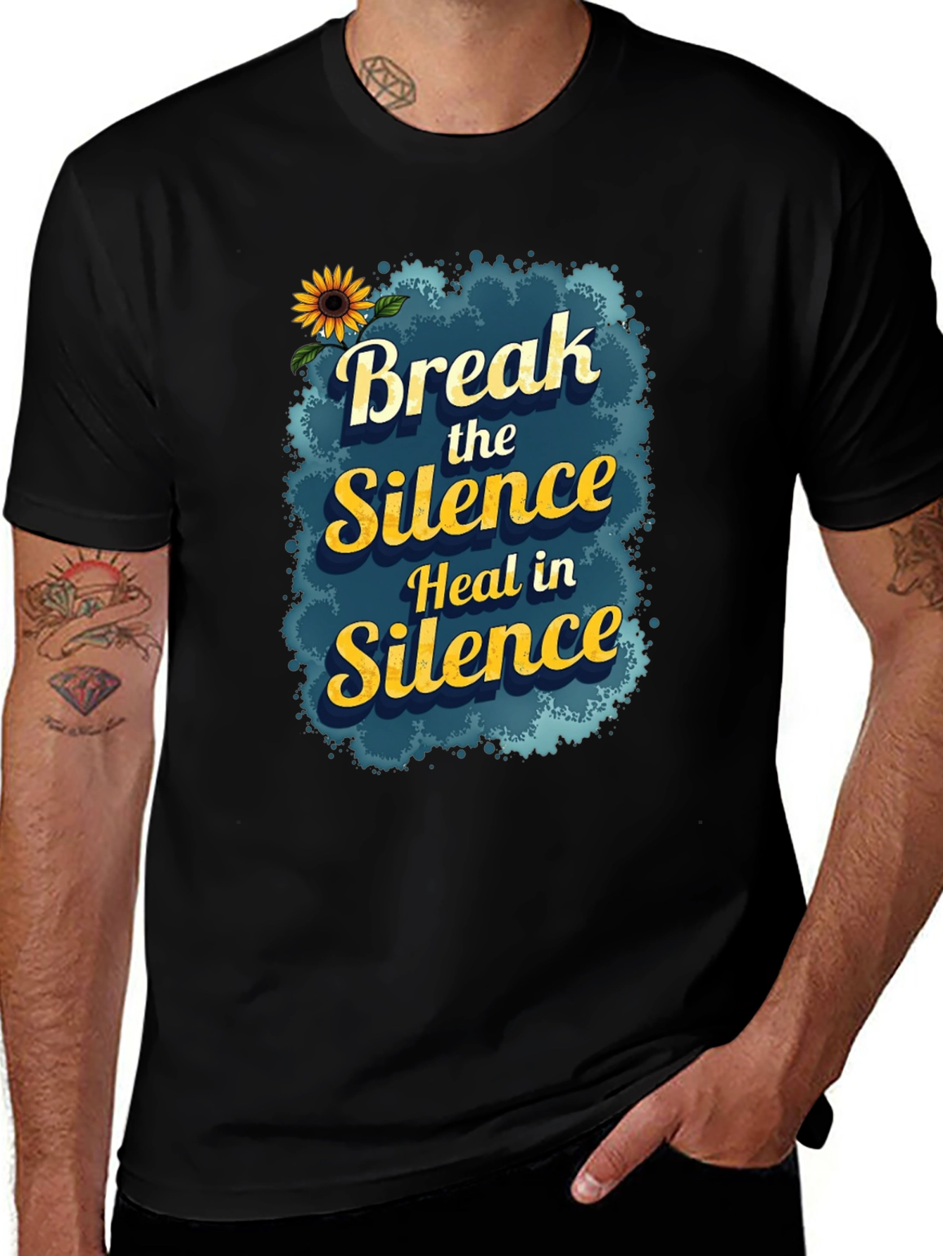 Variant 26 of Break the Silence Graphic T-Shirt