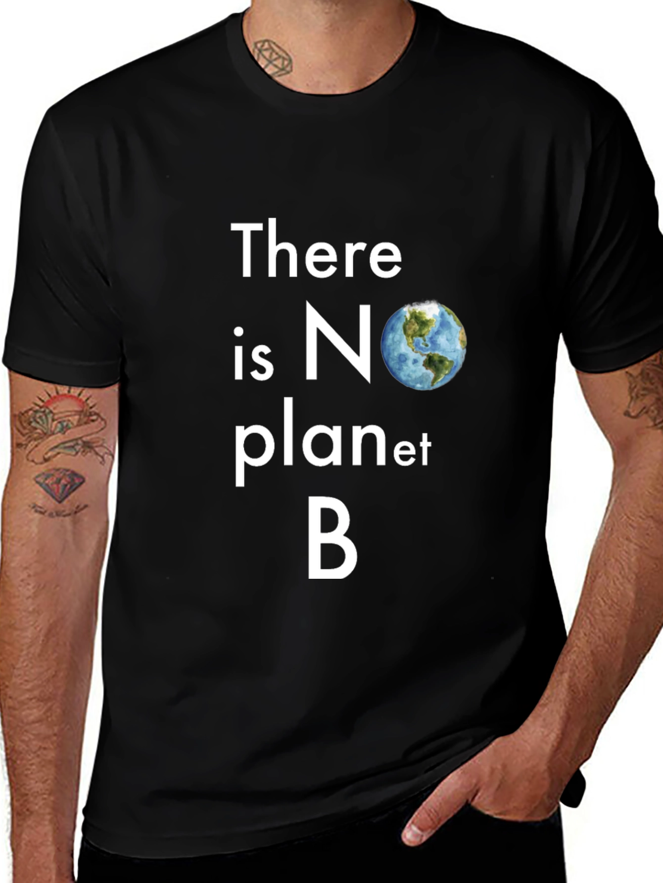 Variant 15 of No Planet B Earth Graphic T-Shirt