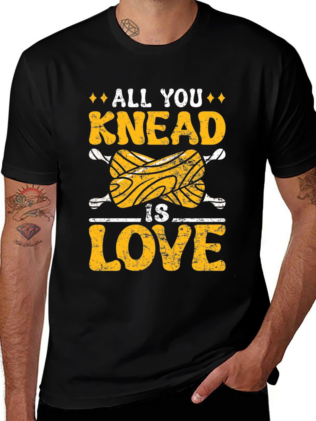 Variant 5 of All You Knead is Love T-Shirt - Baker Gift