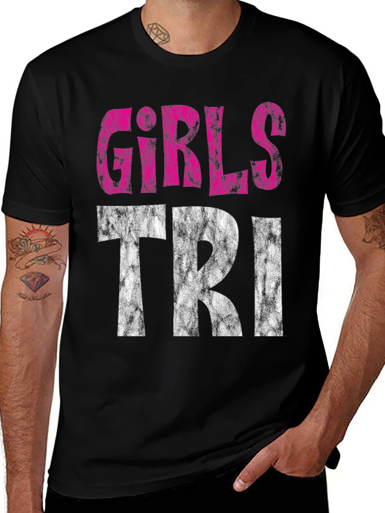 Girls Tri T-Shirt - Triathlon Tee