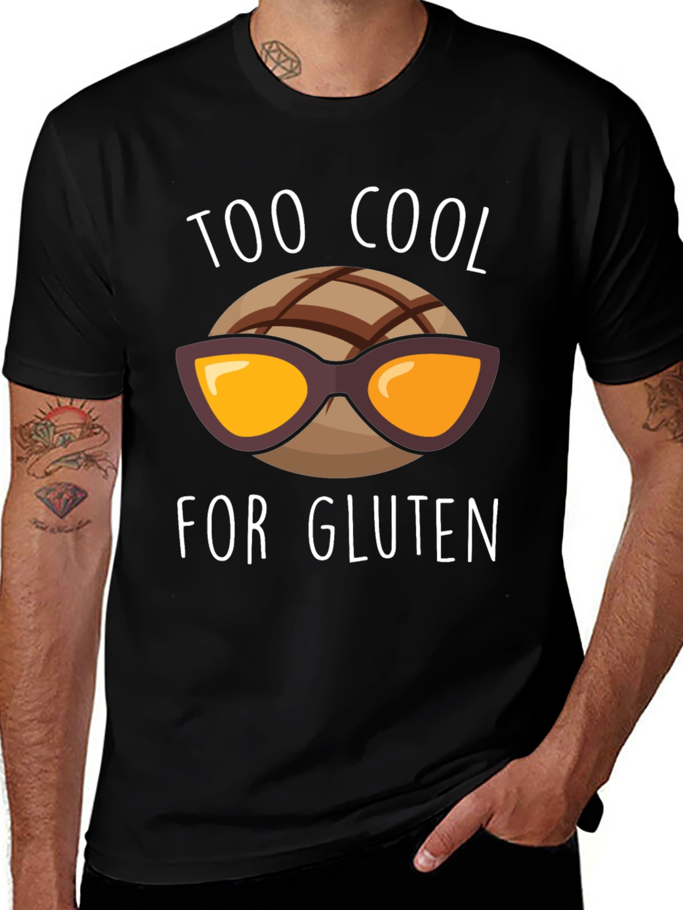 Variant 20 of Cool Gluten-Free Graphic Tee