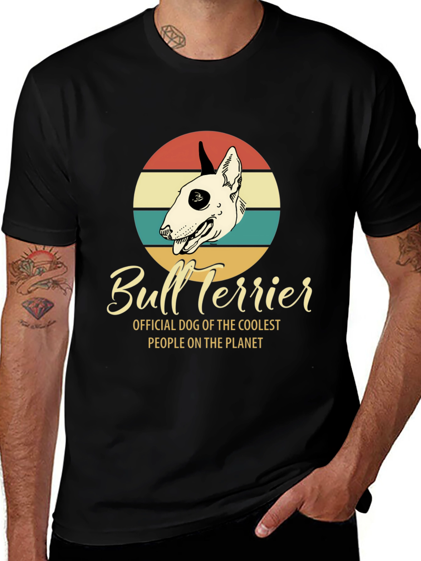 Bull Terrier Coolest People T-Shirt