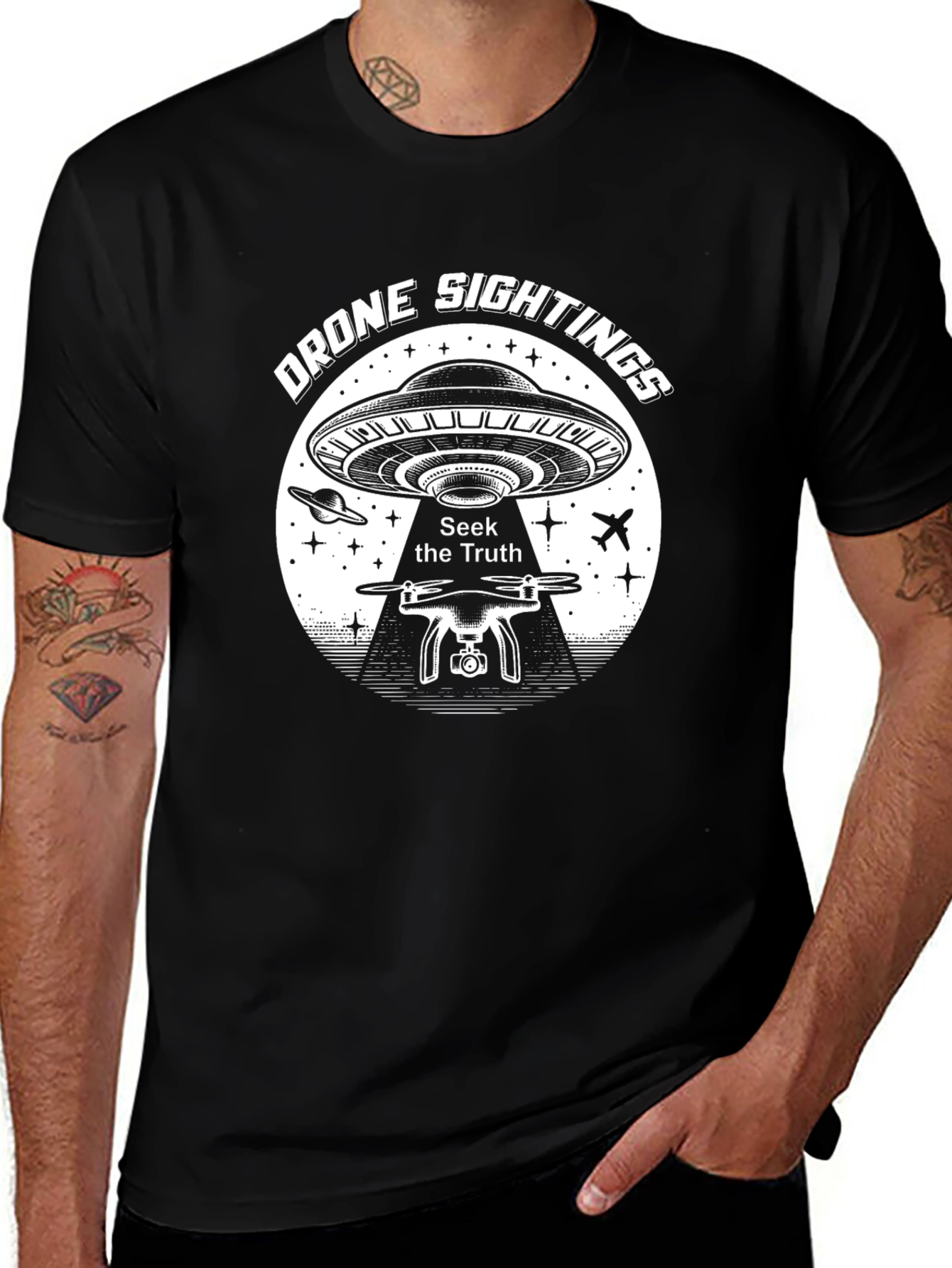 Drone Sightings UFO T-Shirt