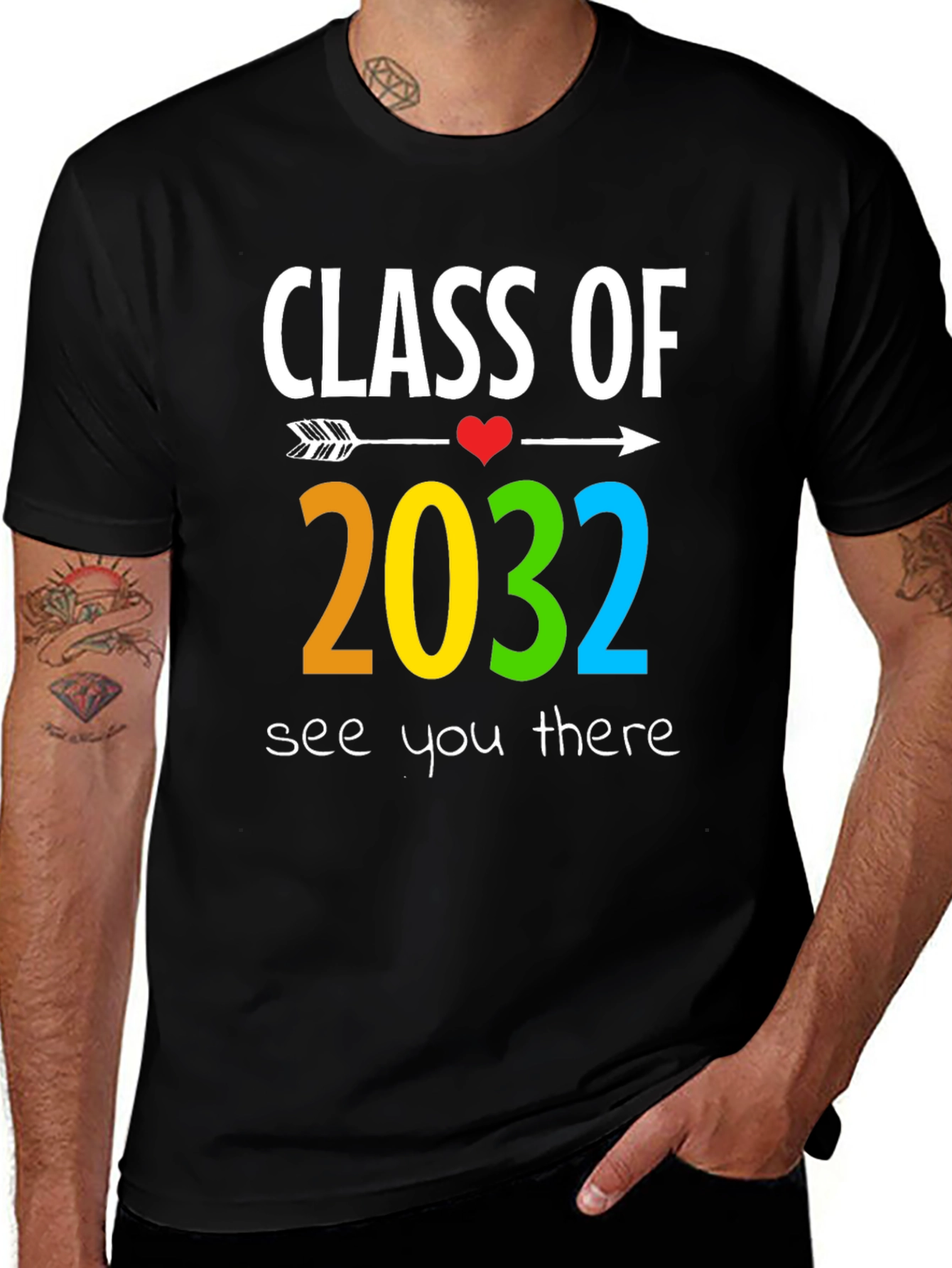 Variant 9 of Class of 2032 Graduation T-Shirt