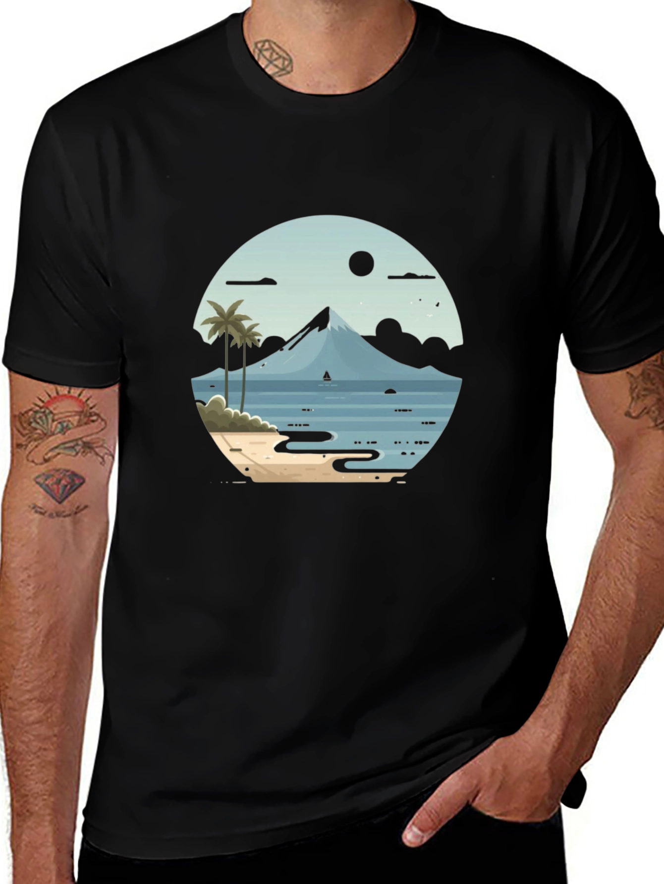 Island Vista Graphic T-Shirt - Relaxed Fit