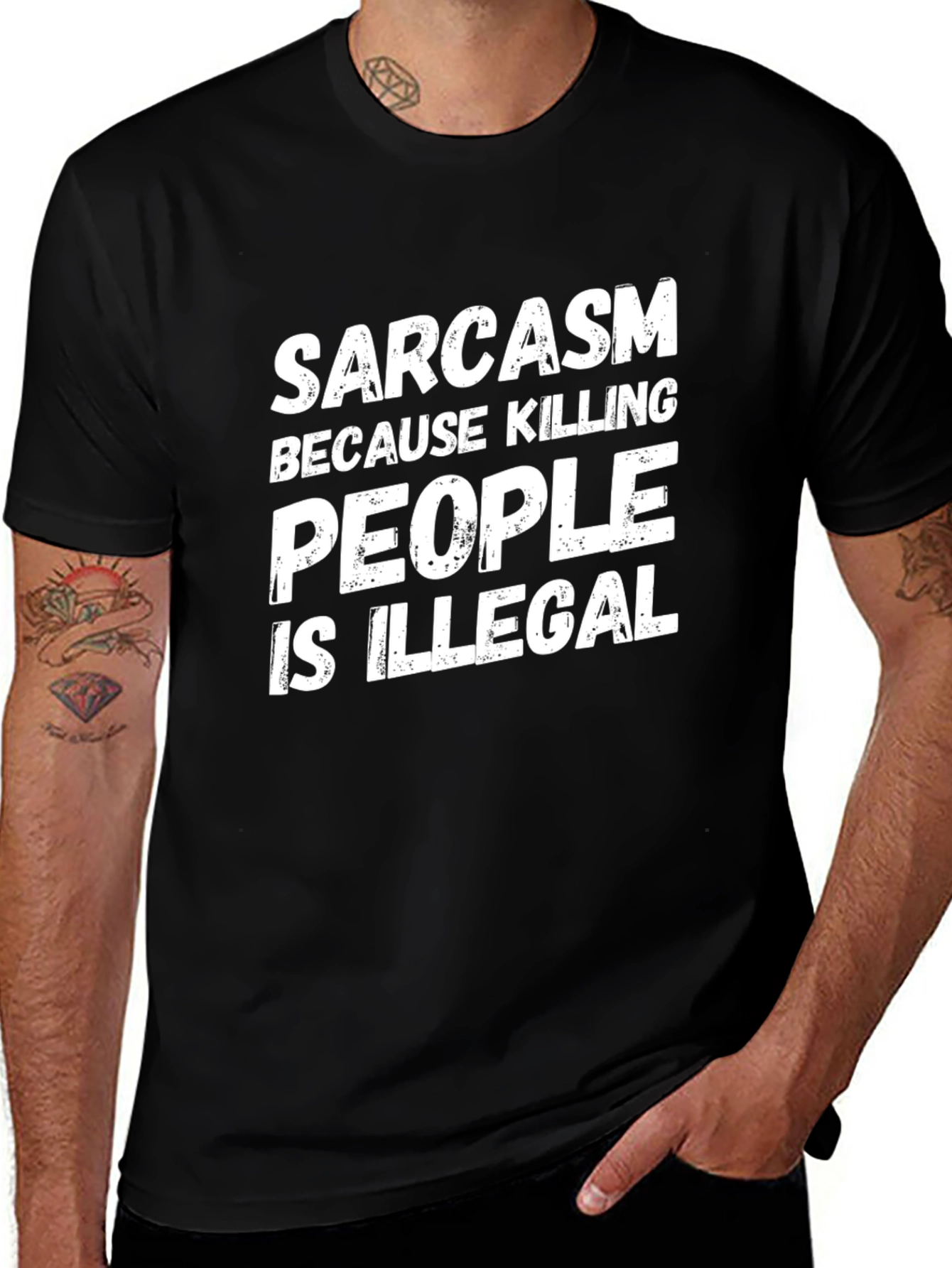 Variant 28 of Sarcasm T-Shirt - Funny Graphic Tee