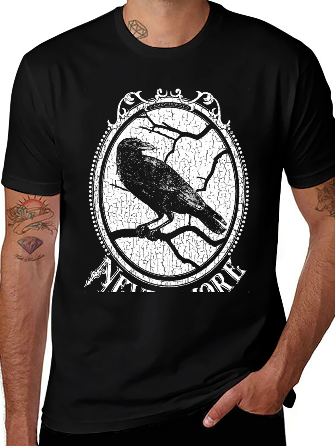 Raven Nevermore Graphic T-Shirt