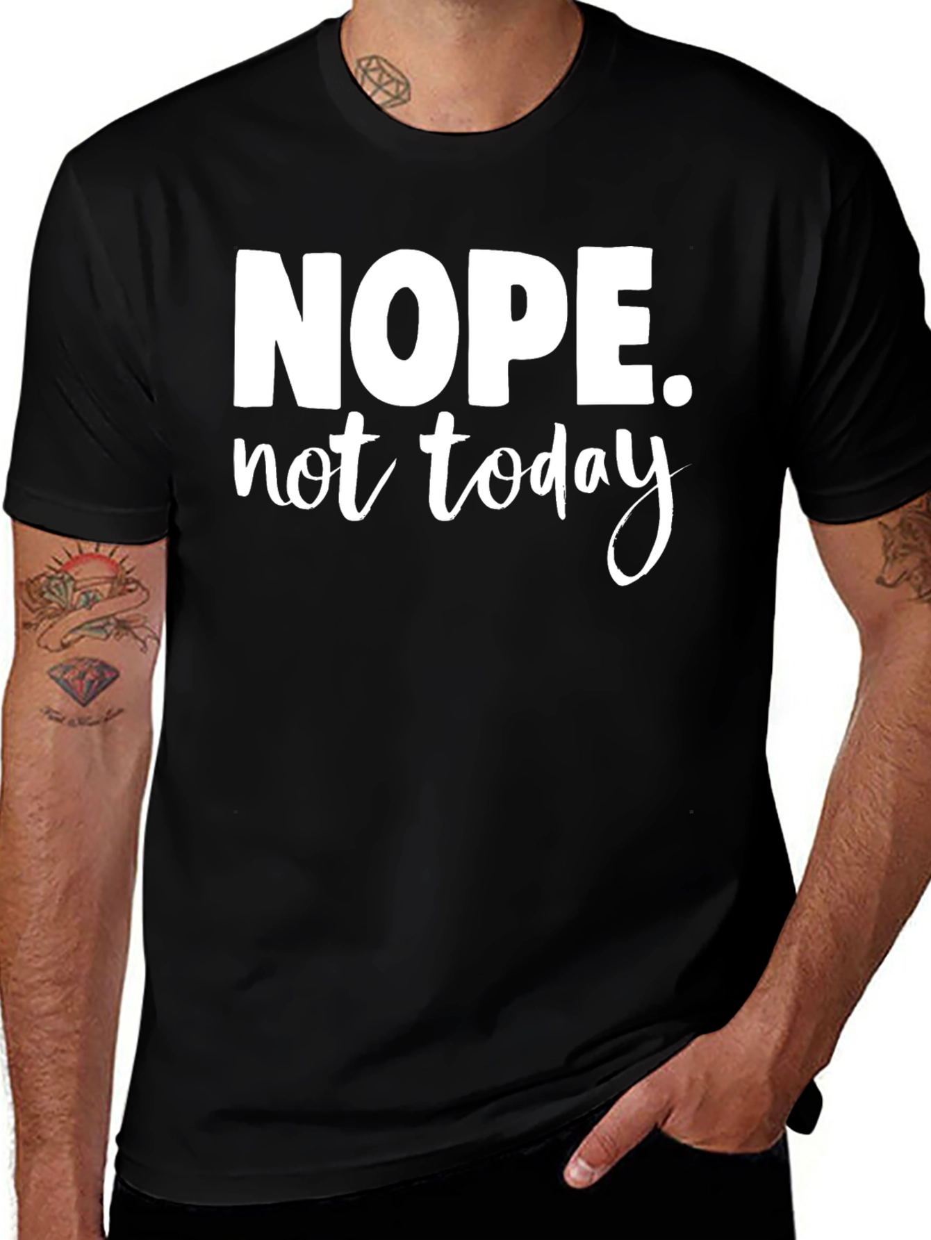 Variant 28 of Nope Not Today Graphic Tee