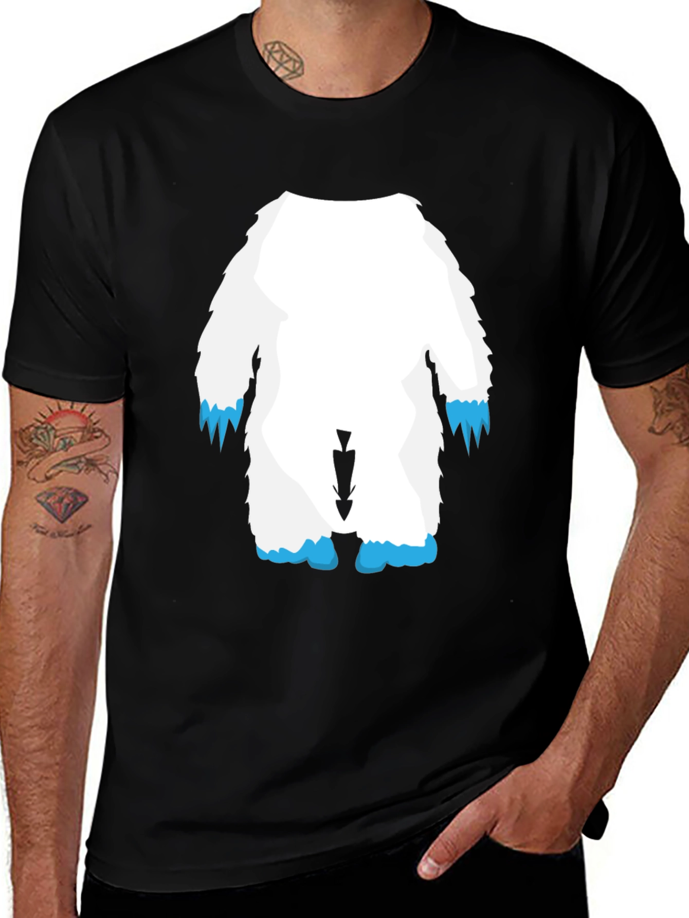 Yeti Costume Graphic T-Shirt