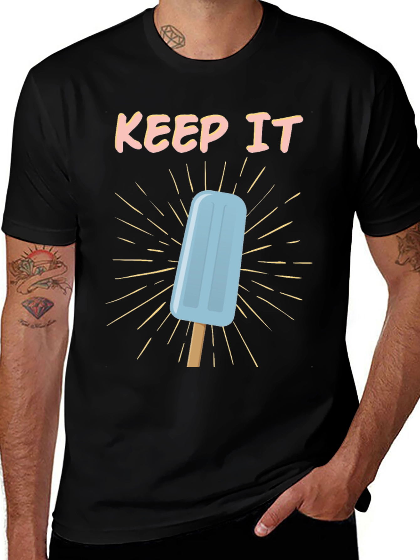 Variant 14 of Keep It Cool Popsicle T-Shirt