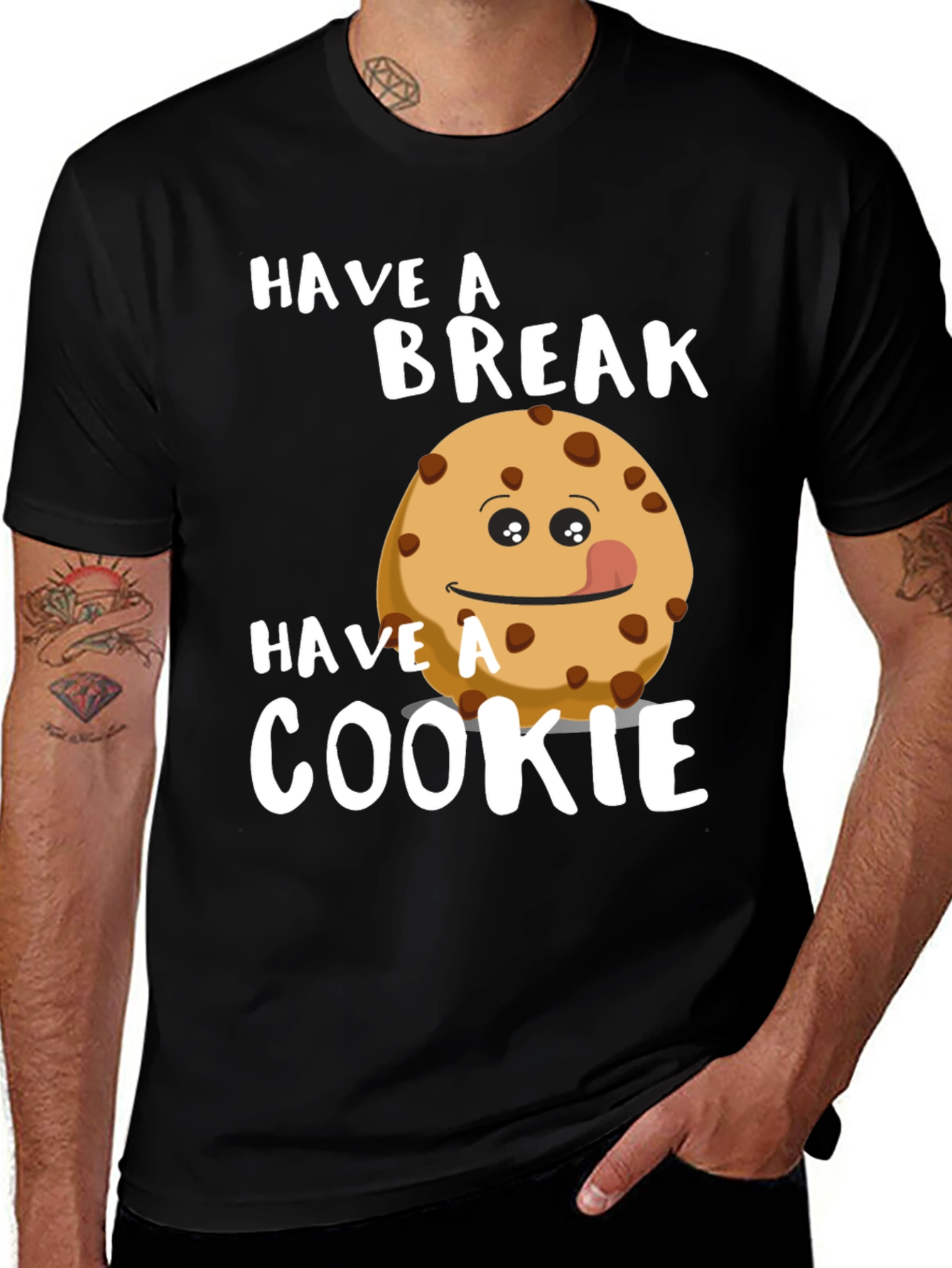 Variant 17 of Have a Break, Have a Cookie T-Shirt