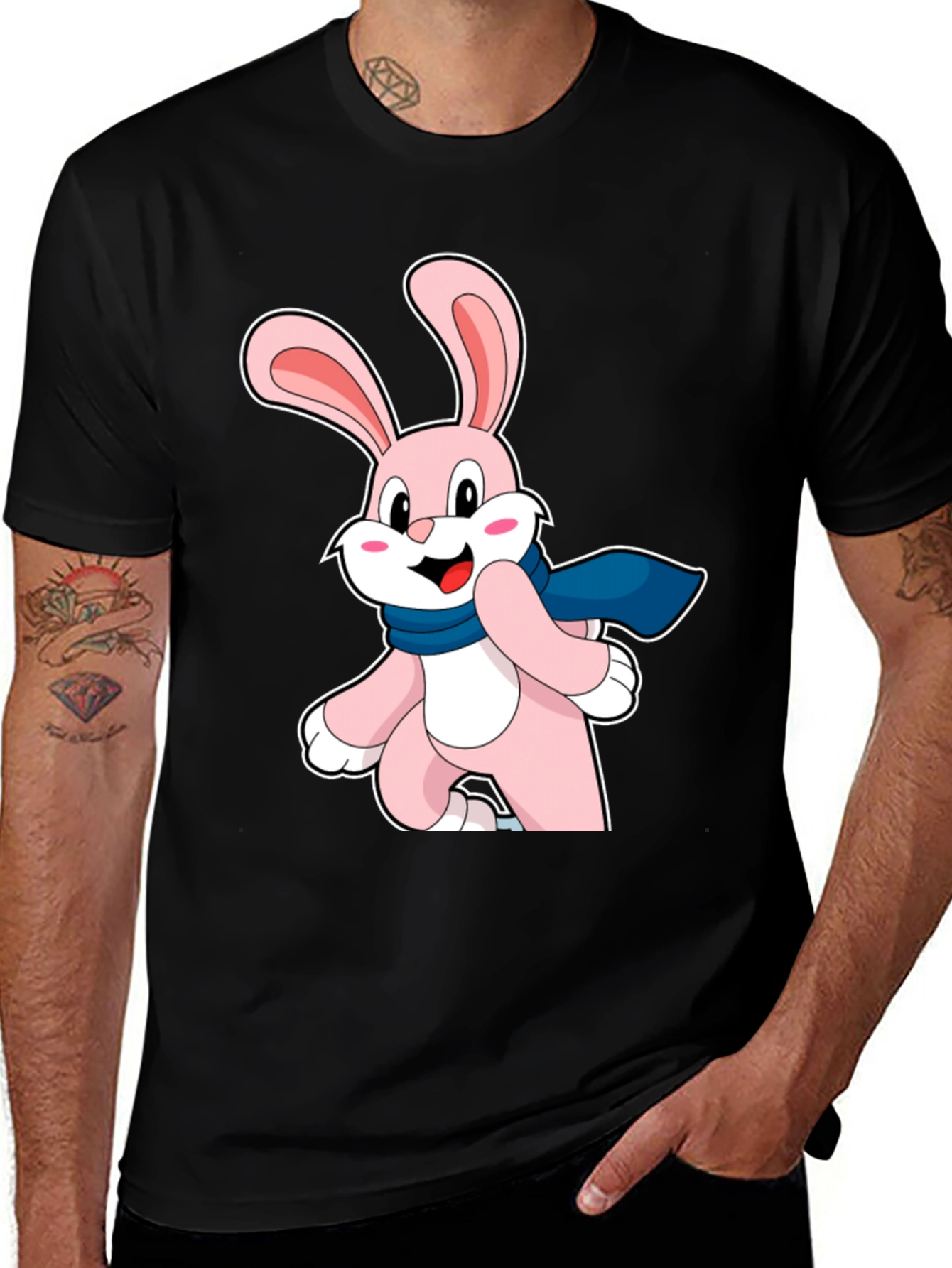 Variant 27 of Bunny Graphic Tee - Fun & Festive Style