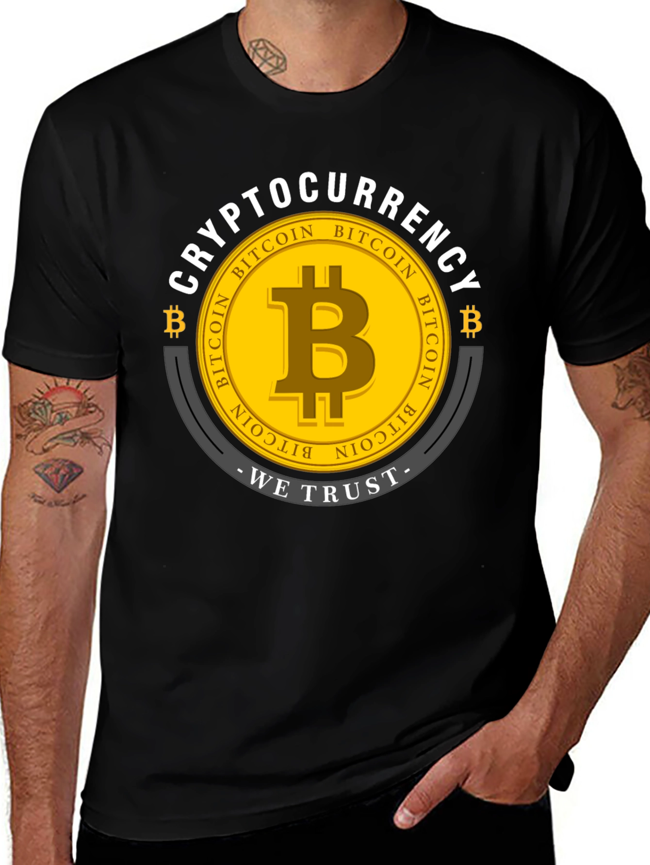 Bitcoin Cryptocurrency T-Shirt