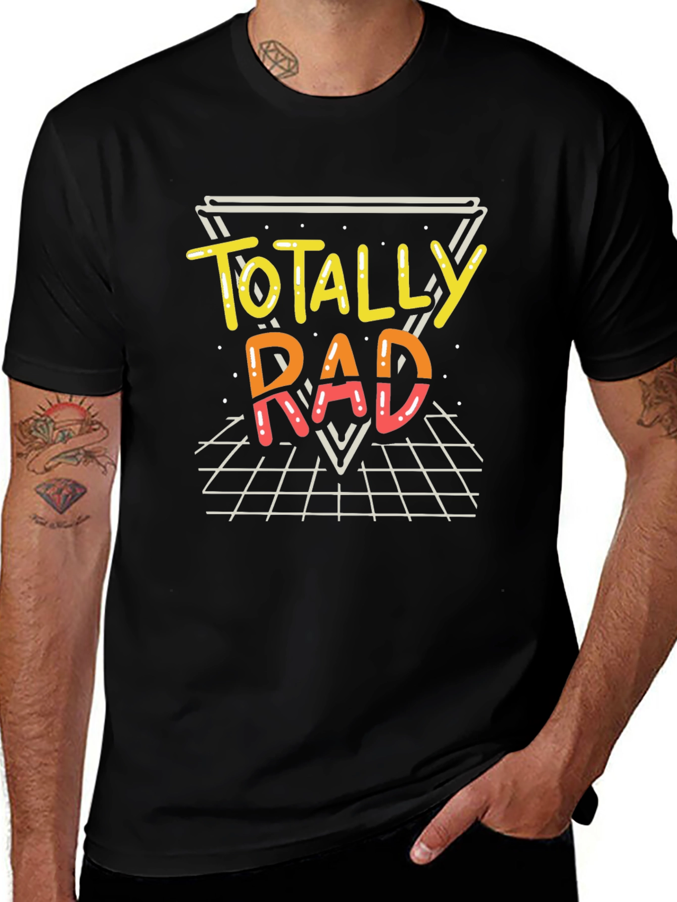 Variant 6 of Totally Rad Retro Graphic T-Shirt