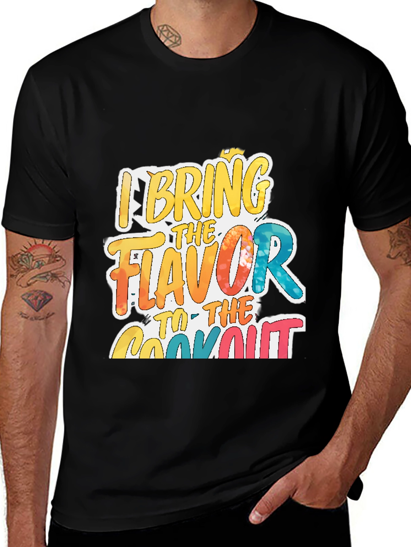 Variant 13 of Flavor Cookout Graphic Tee