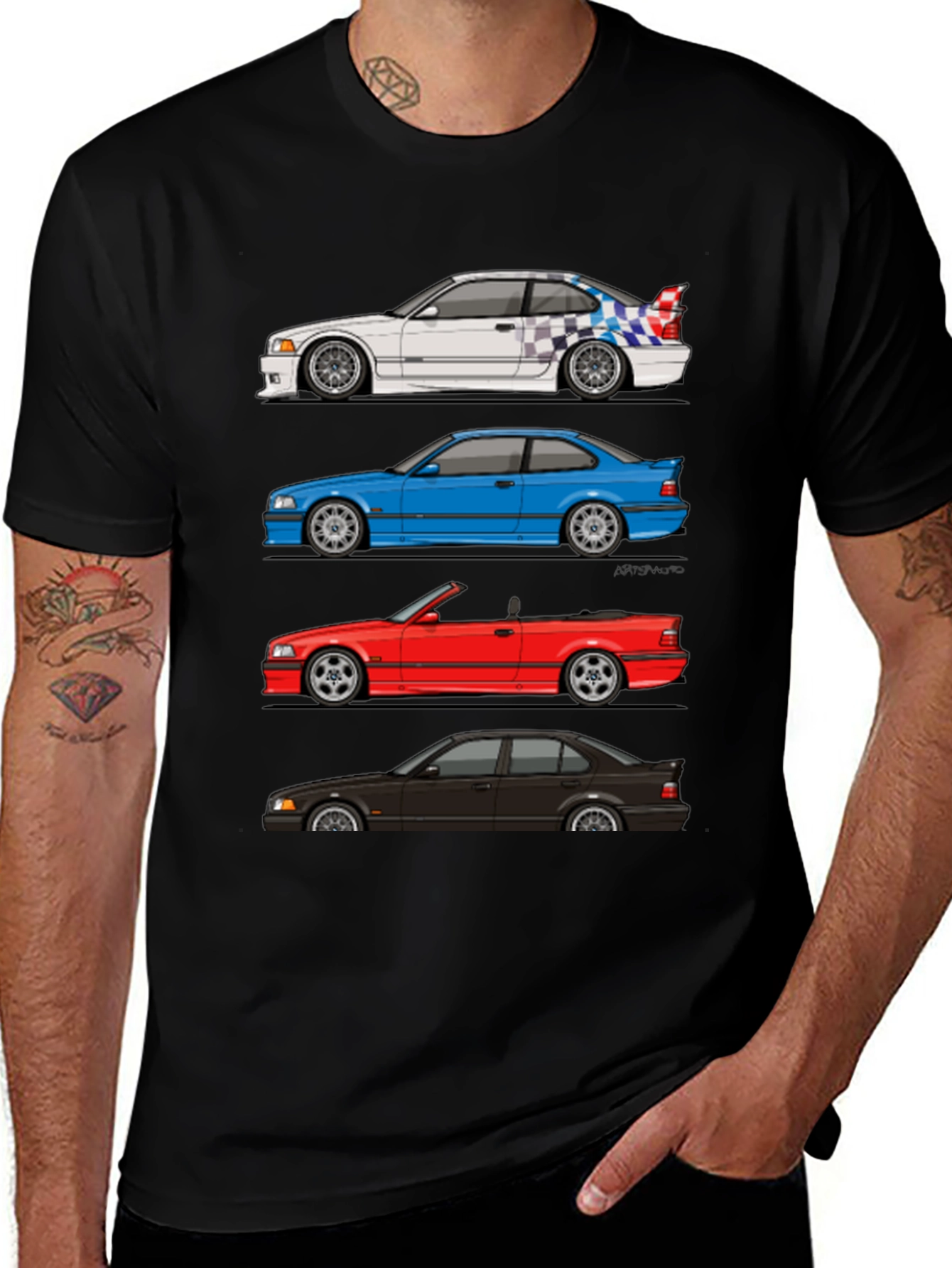 E36 BMW Generations T-Shirt