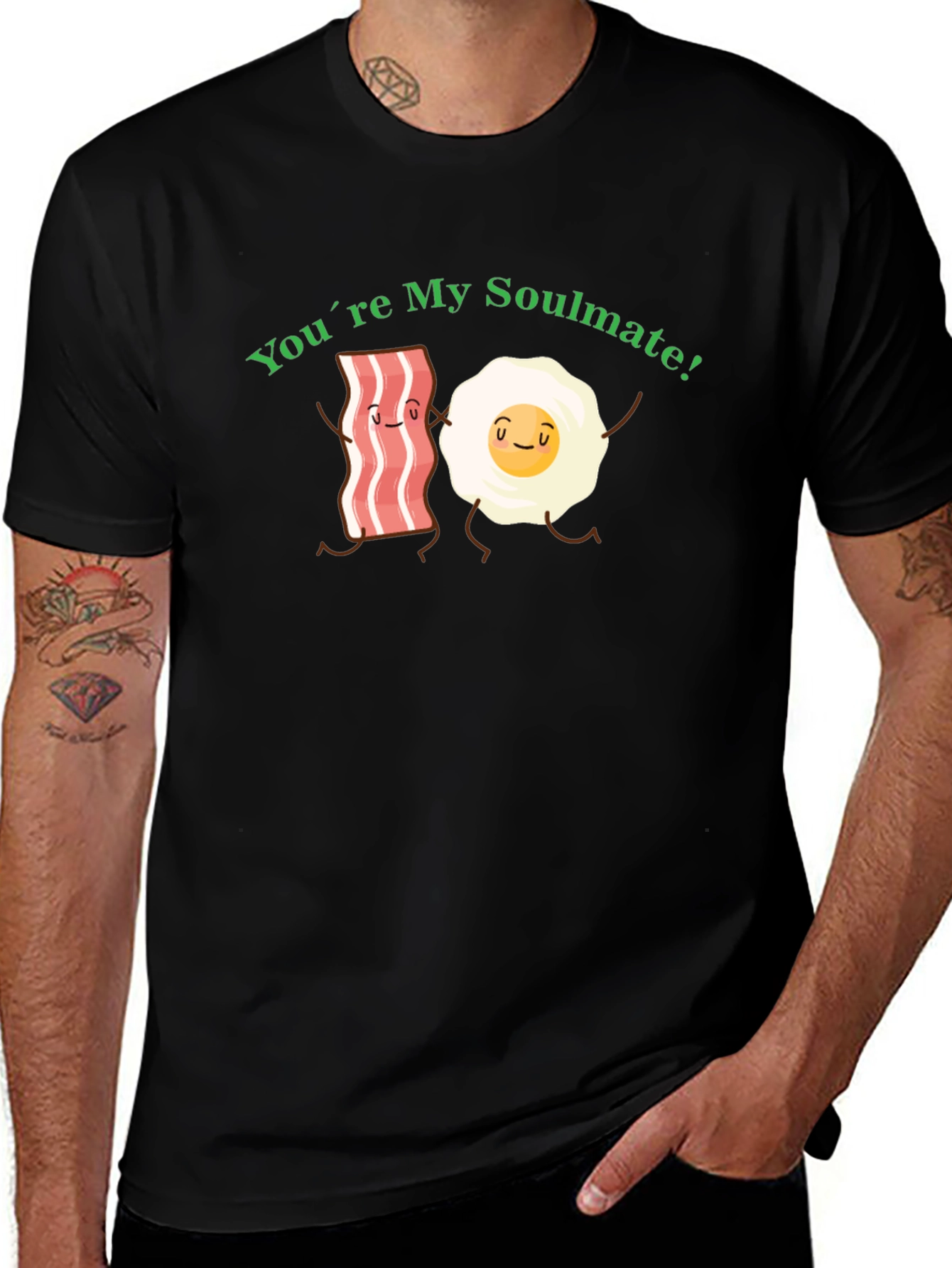 Variant 10 of Soulmate Bacon & Egg Graphic Tee