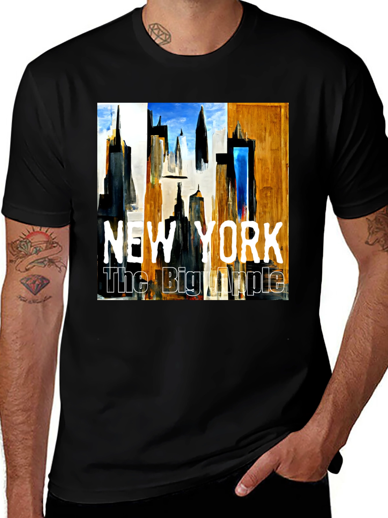 New York Big Apple T-Shirt - Urban Style