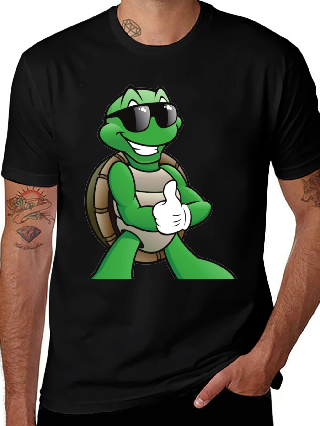Variant 29 of Cool Turtle Graphic Tee