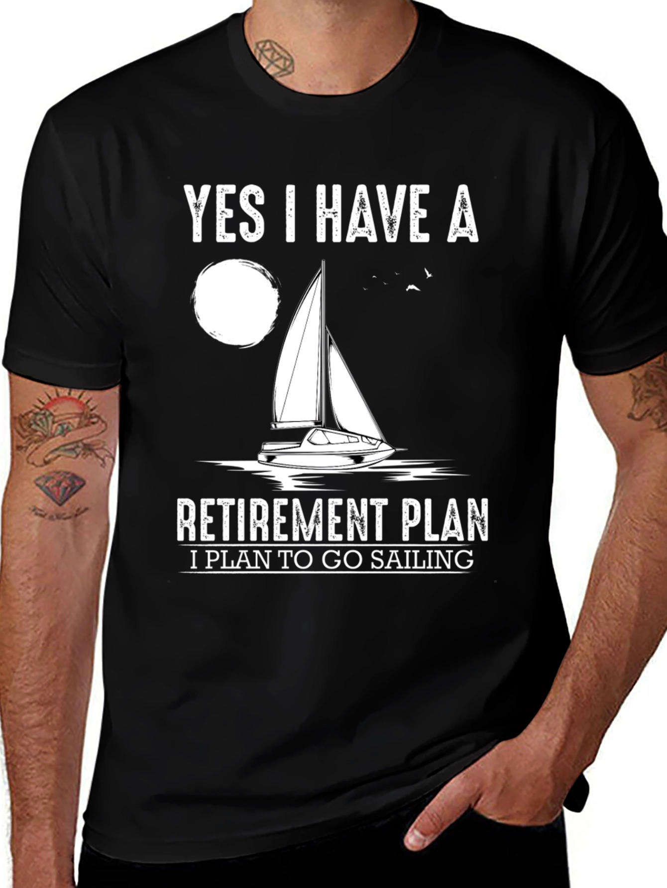 Variant 24 of Sailing Retirement Plan T-Shirt