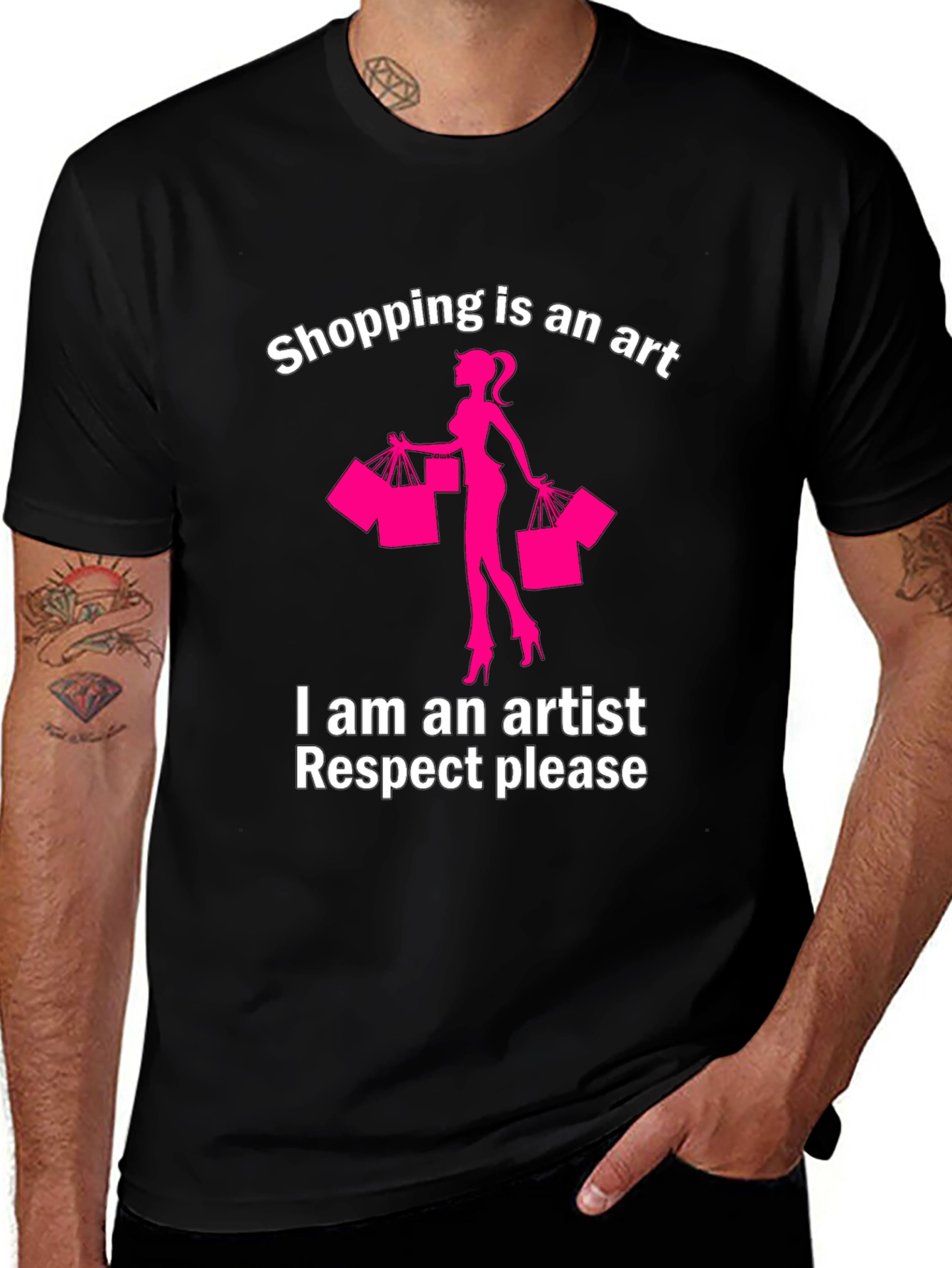 Shopping is an Art T-Shirt