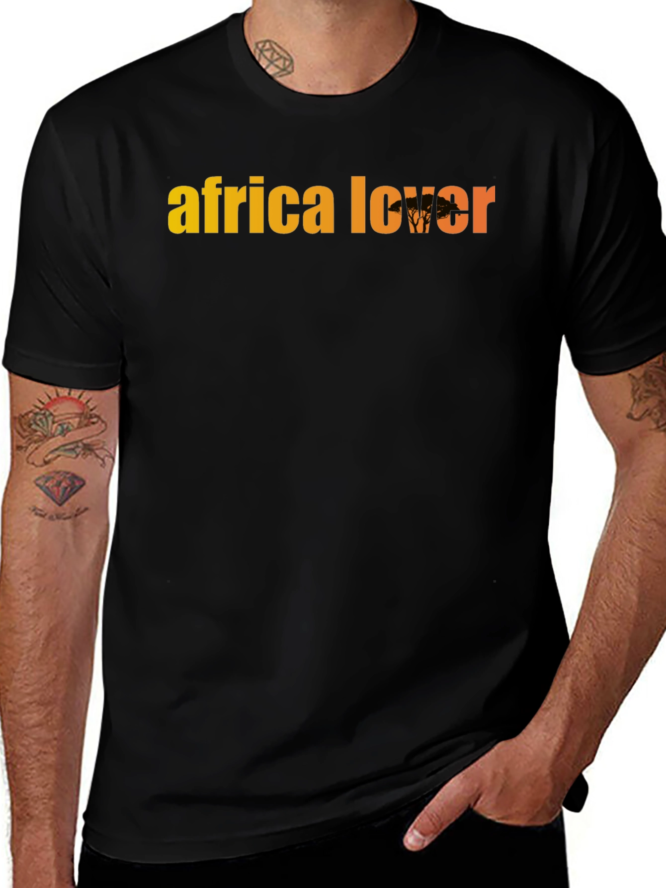 Africa Lover Graphic T-Shirt