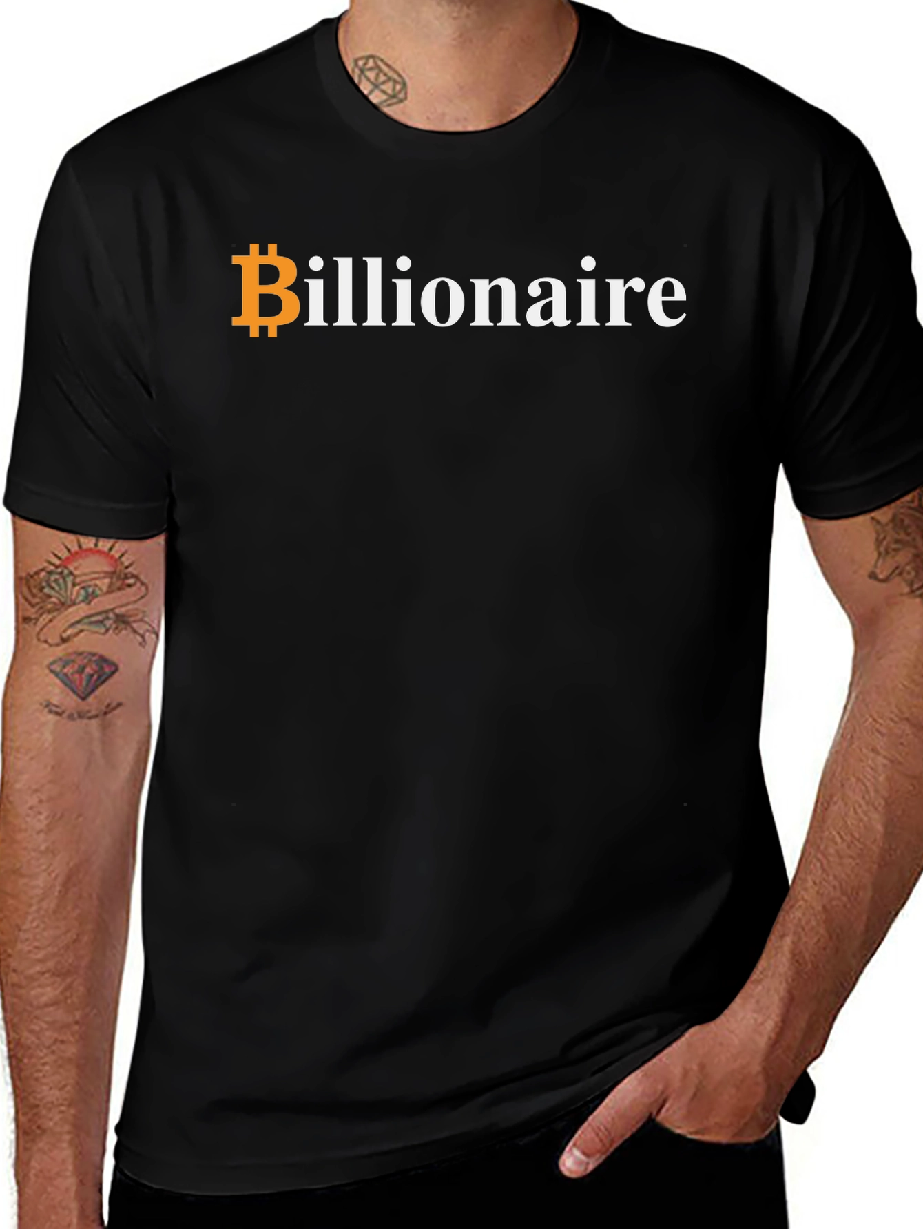 Bitcoin Billionaire Graphic T-Shirt