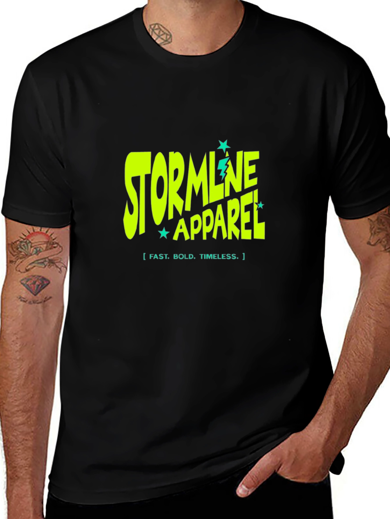 Stormline Apparel Black T-Shirt