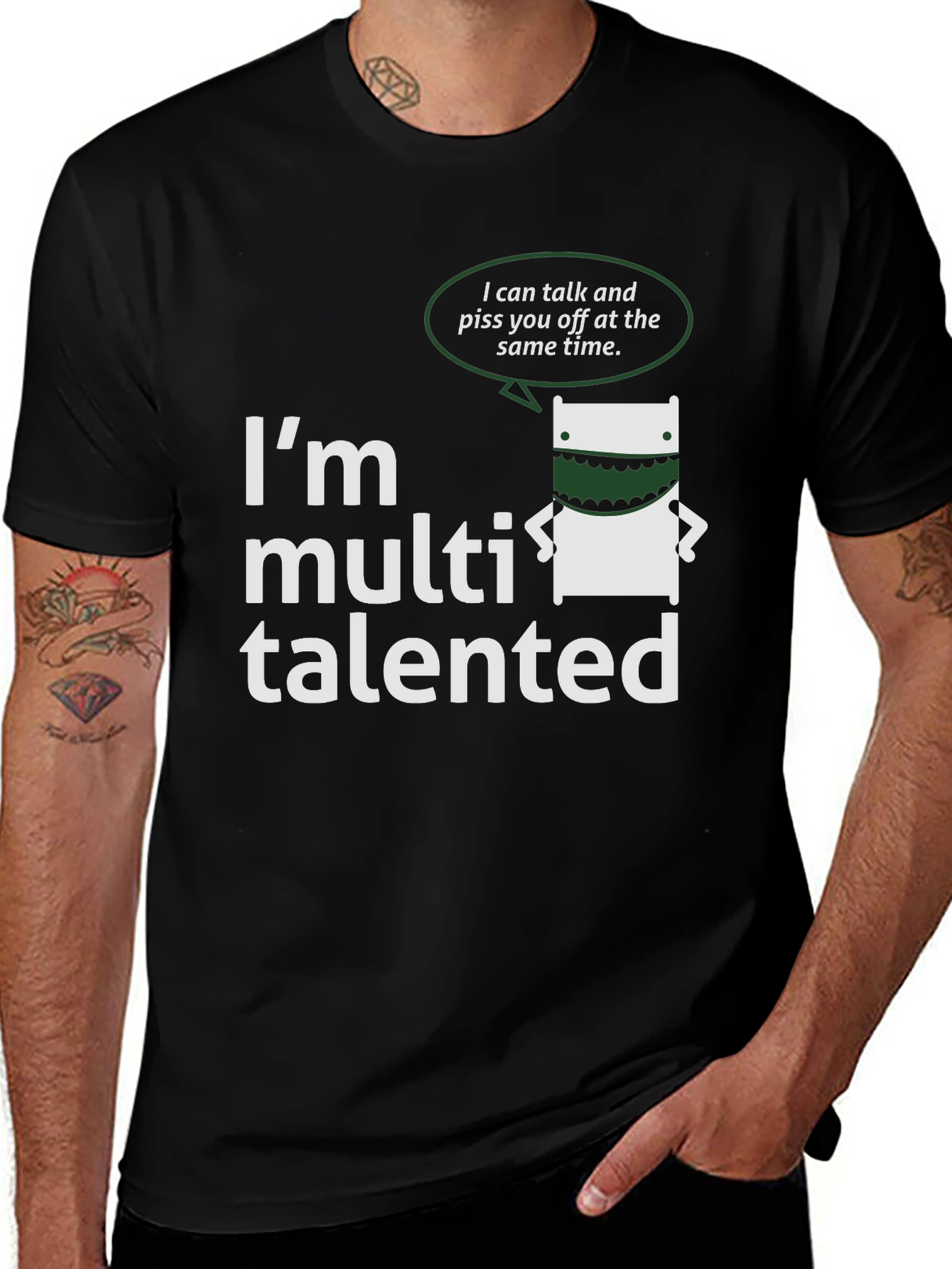 Variant 13 of I'm Multi Talented Funny Graphic T-Shirt