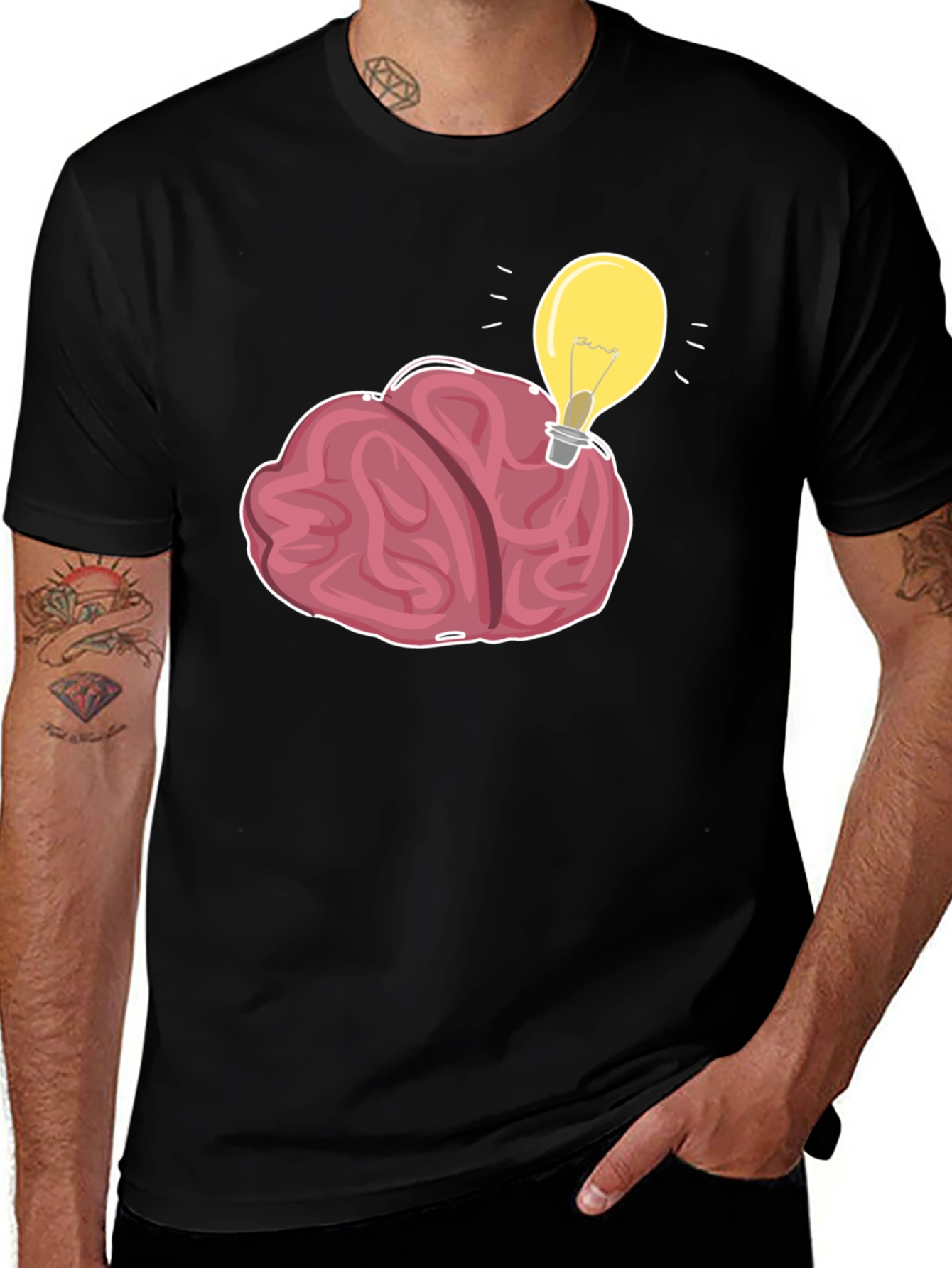 Variant 4 of Brainstorm T-Shirt - Creative Idea Tee