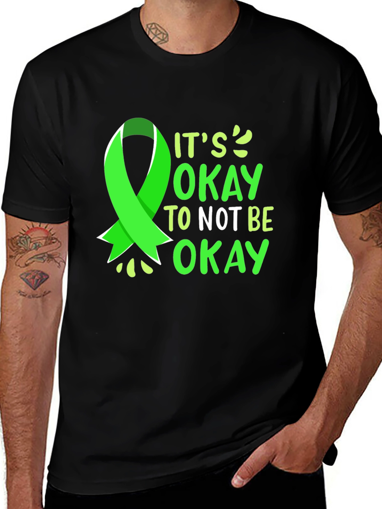 Variant 13 of It's Okay to Not Be Okay T-Shirt - Mental Health Awareness