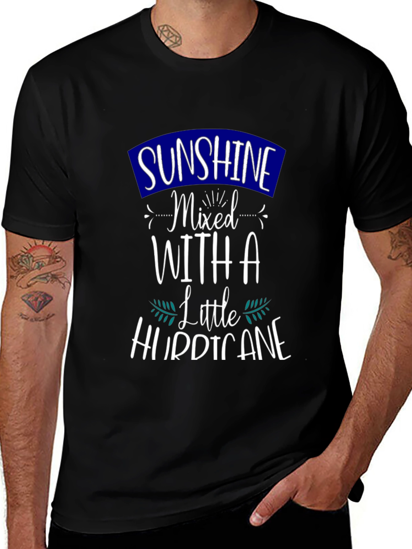 Variant 29 of Sunshine Mixed With a Little Hurricane Graphic Tee