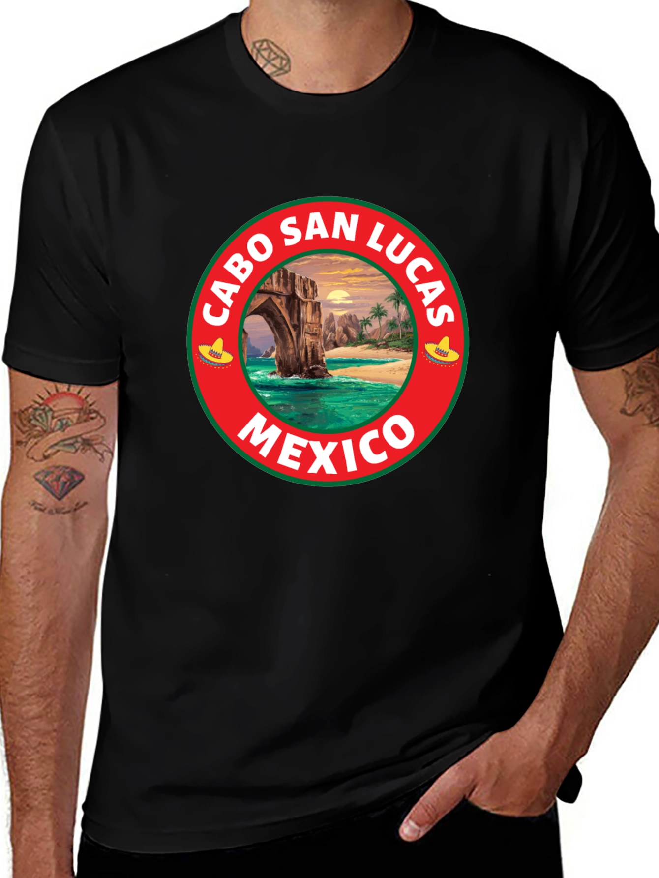 Cabo San Lucas Mexico Graphic Tee
