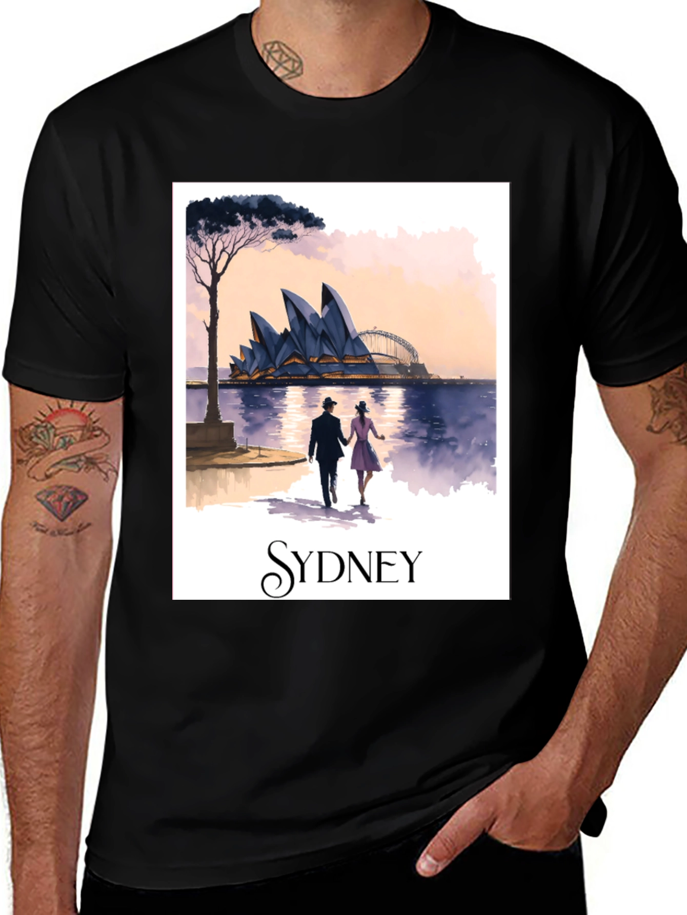 Sydney Opera House Graphic Tee