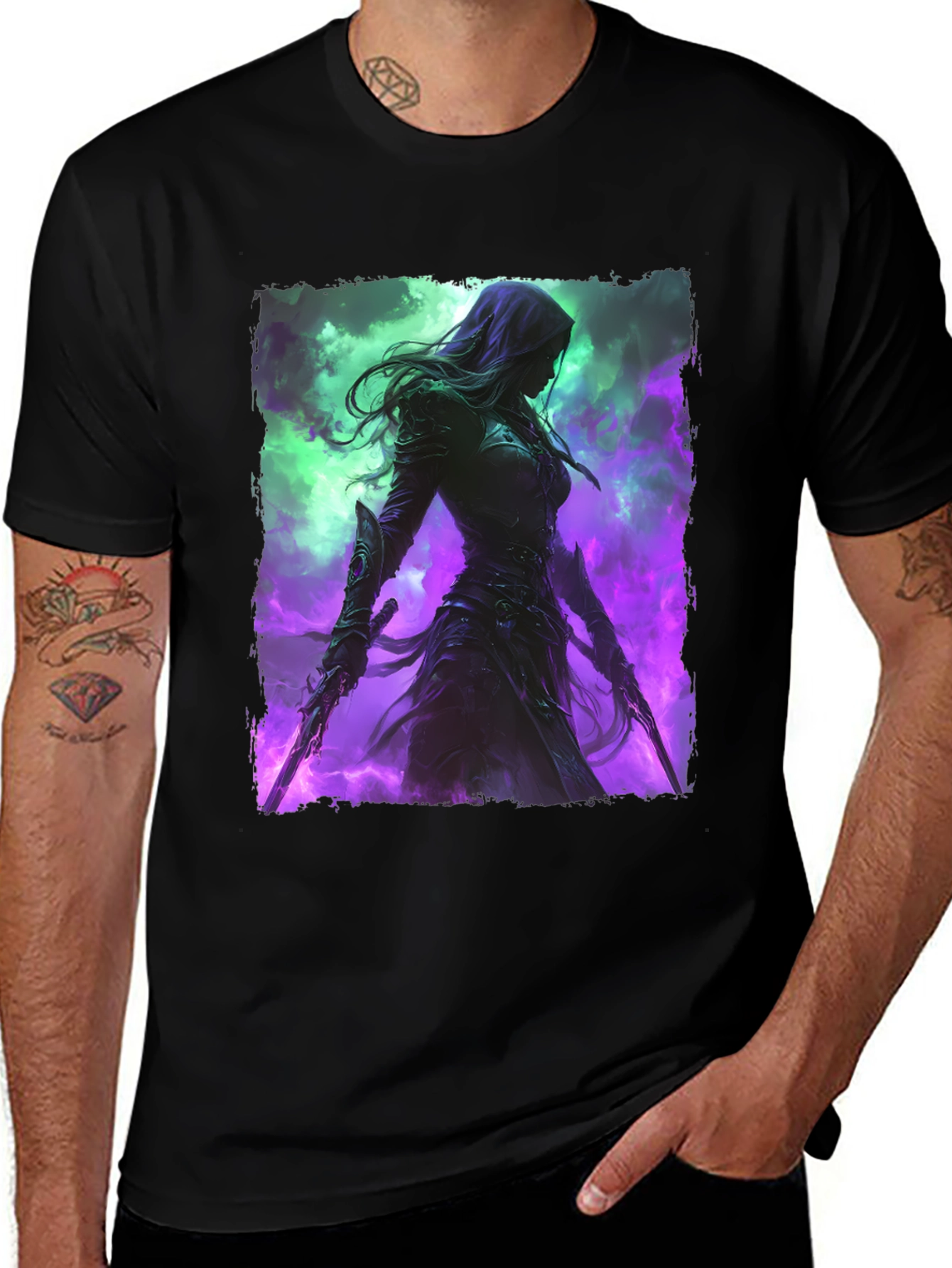 Variant 22 of Mystic Warrior Graphic T-Shirt