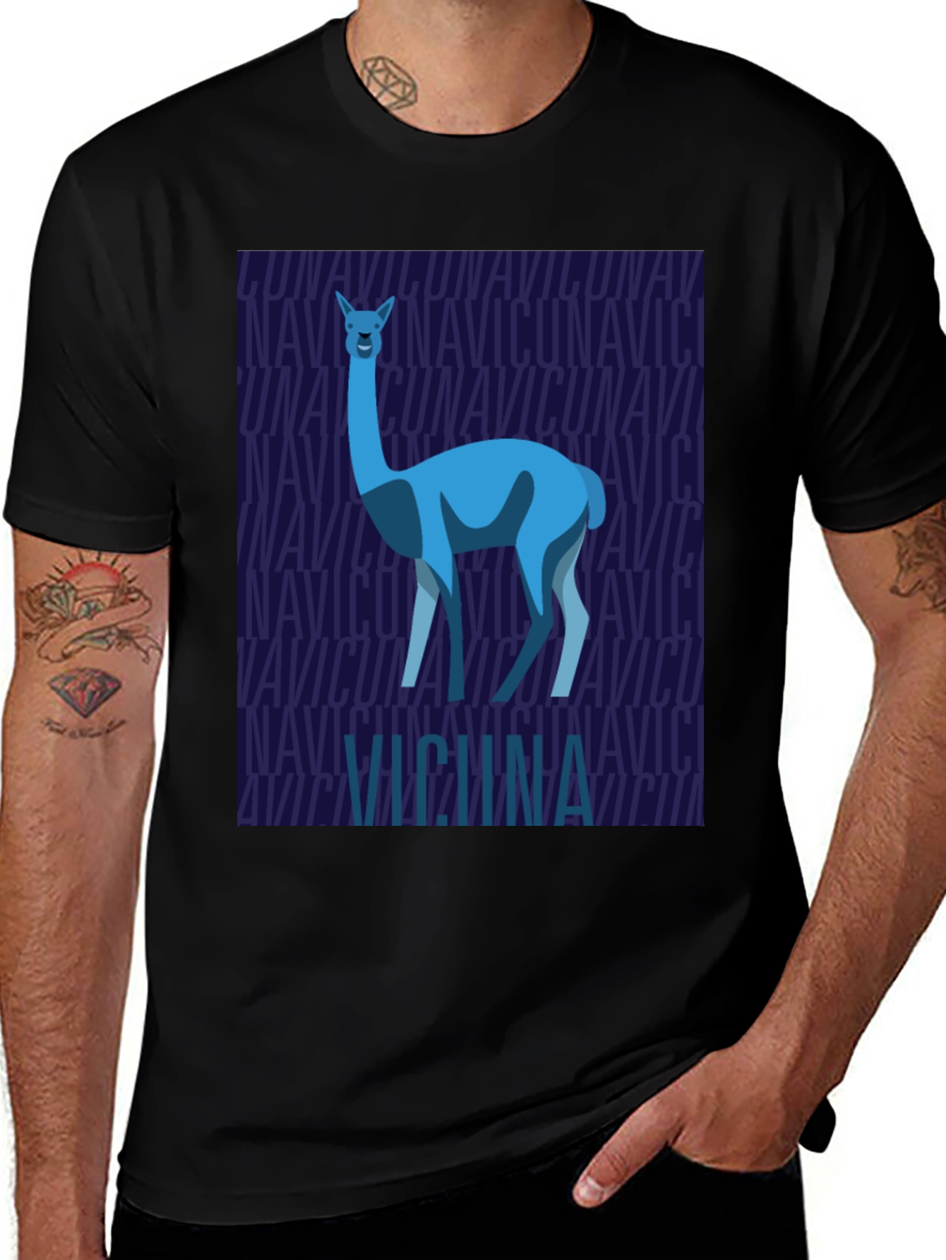 Variant 14 of Vicuna Alpaca T-Shirt - Graphic Tee