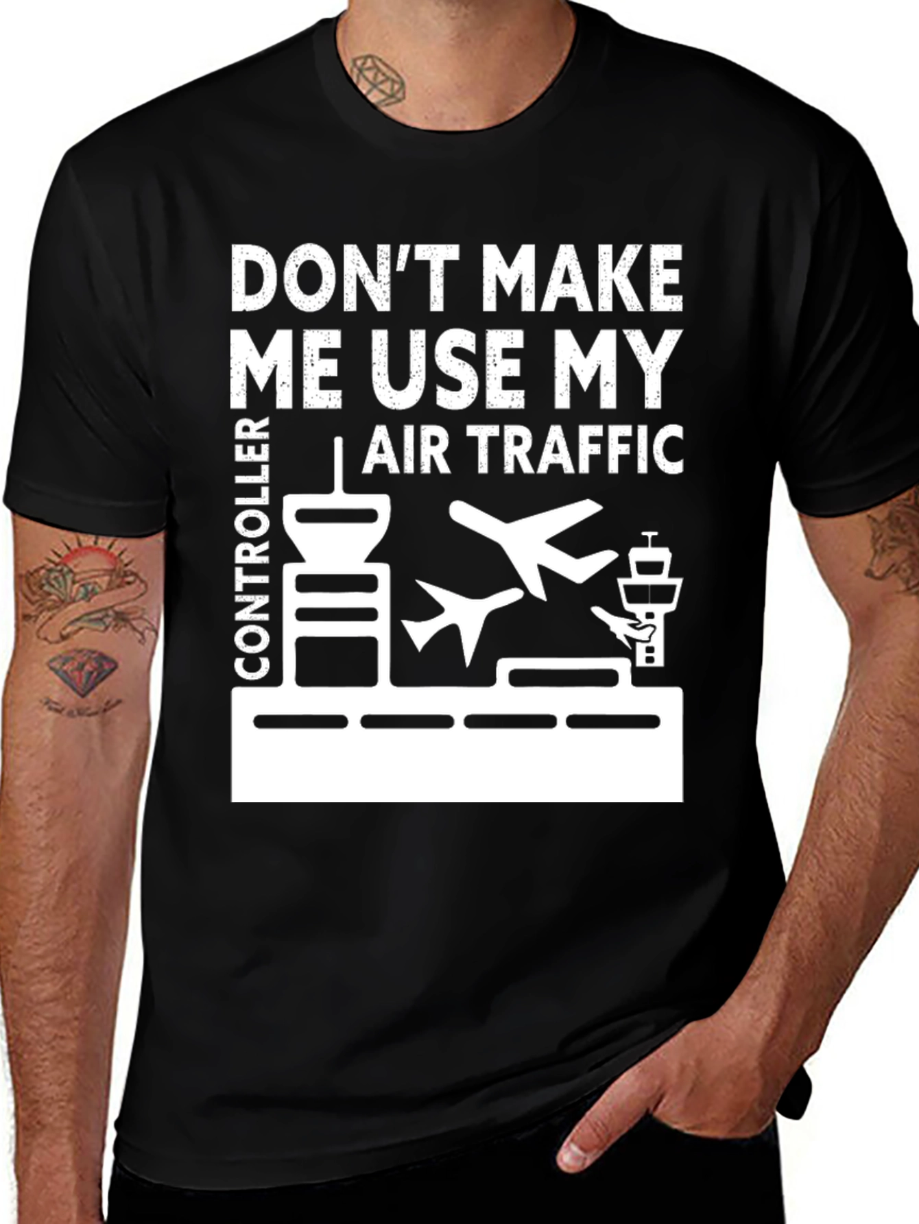 Variant 5 of Air Traffic Controller T-Shirt Funny ATC Gift