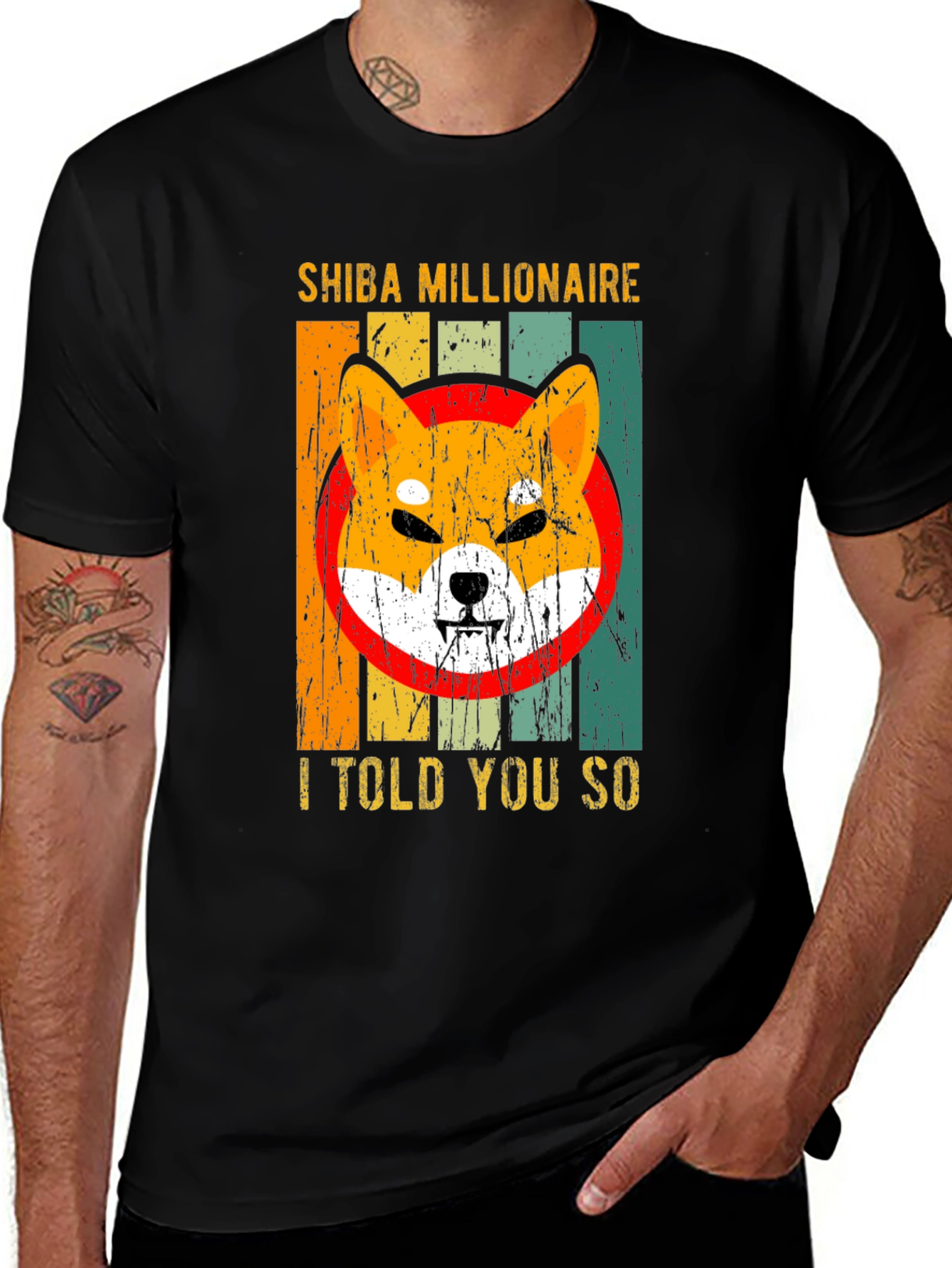 Shiba Millionaire Graphic Tee - Crypto Dog