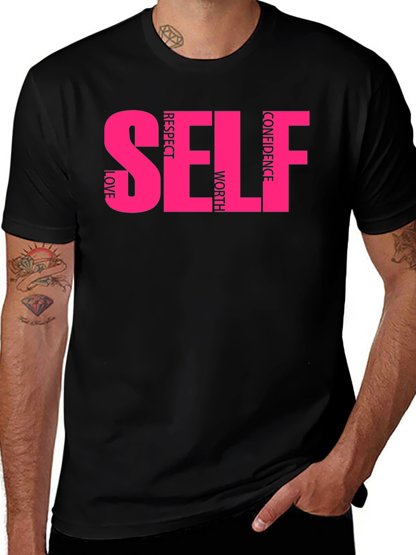 Variant 29 of Self Love Respect Graphic Tee
