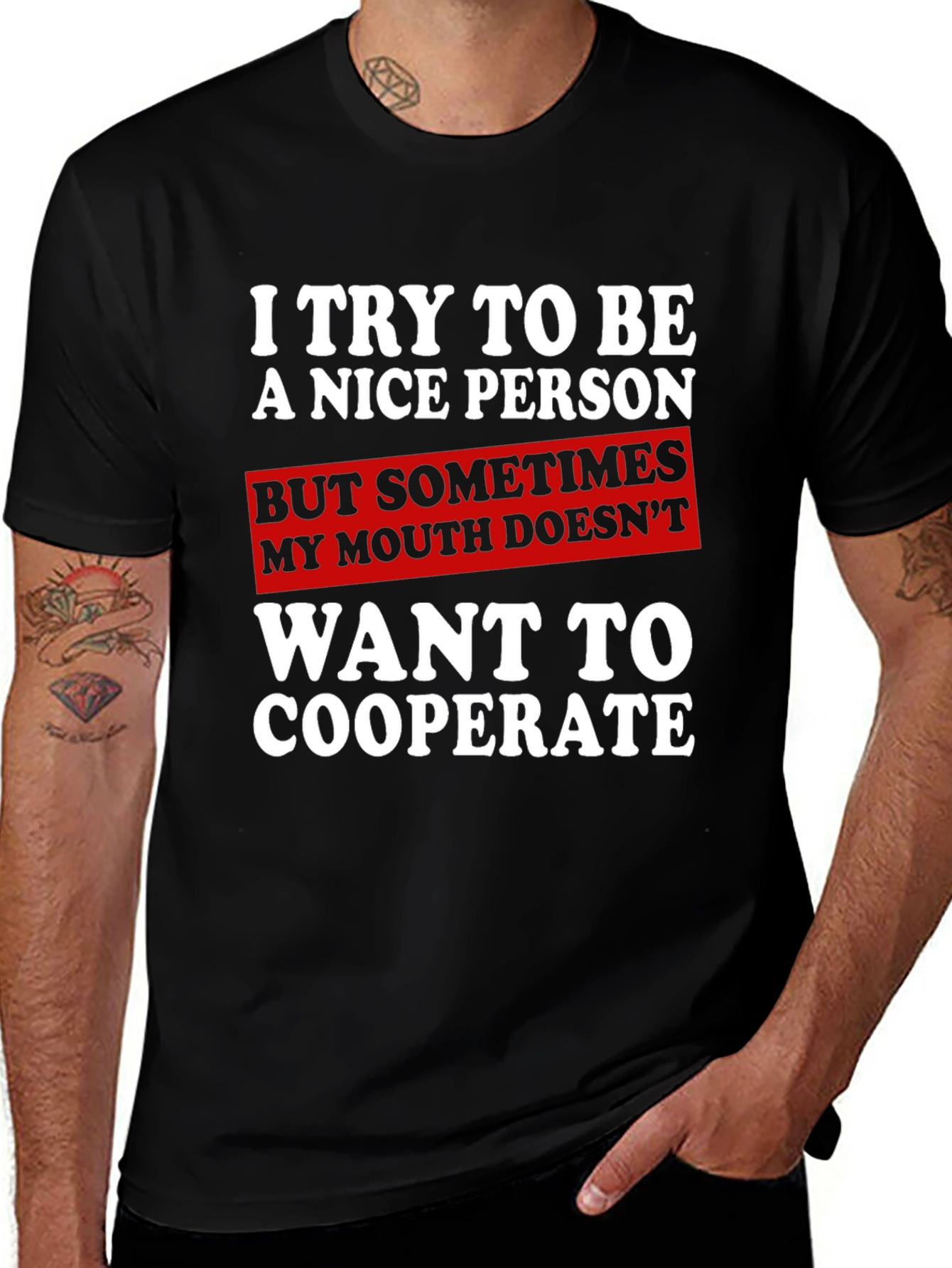 Variant 23 of Funny Sarcastic Humor Graphic T-Shirt