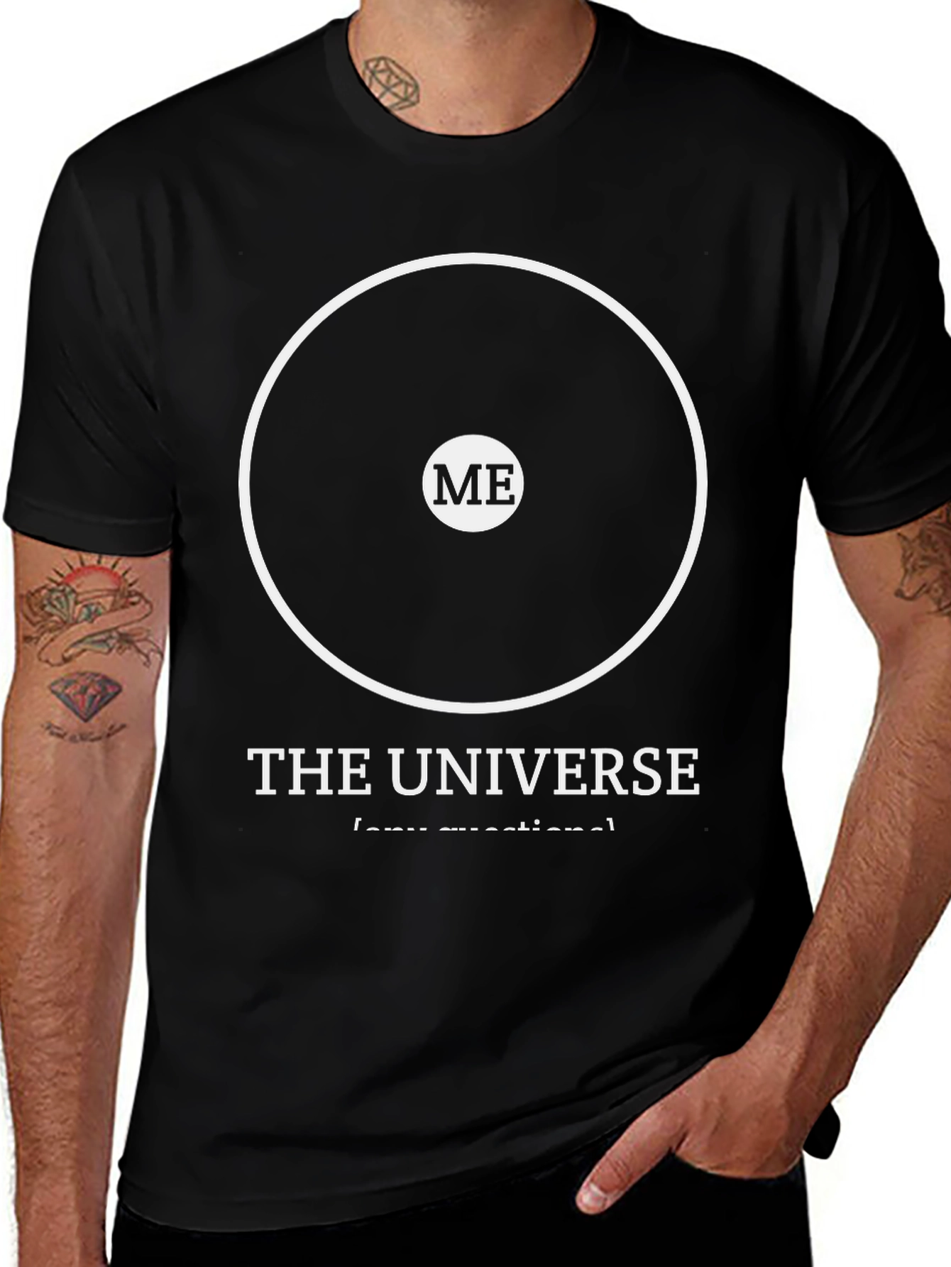 Variant 11 of The Universe T-Shirt - "Me" Design