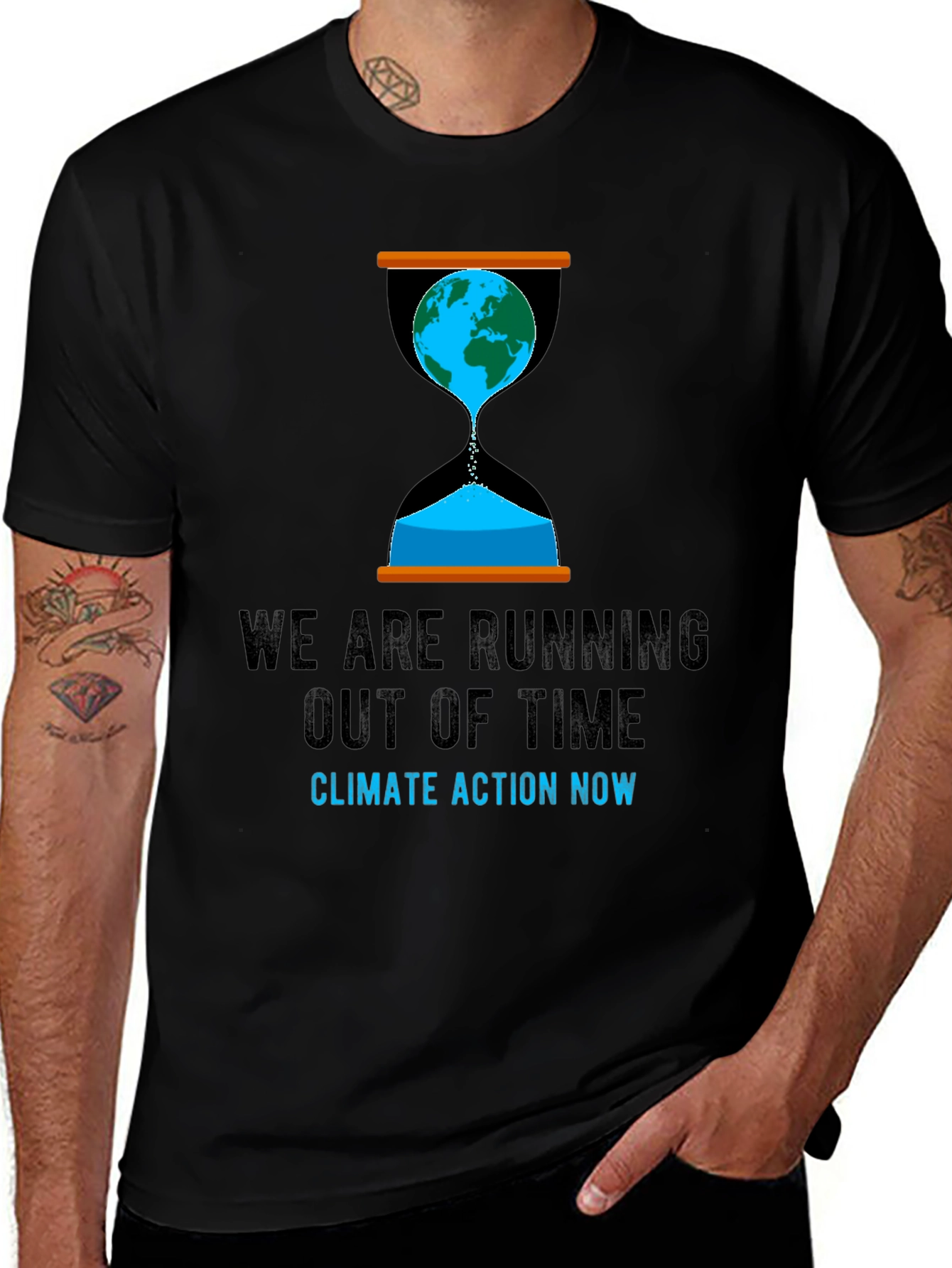 Variant 22 of Climate Action Now Graphic Tee - Save the Planet